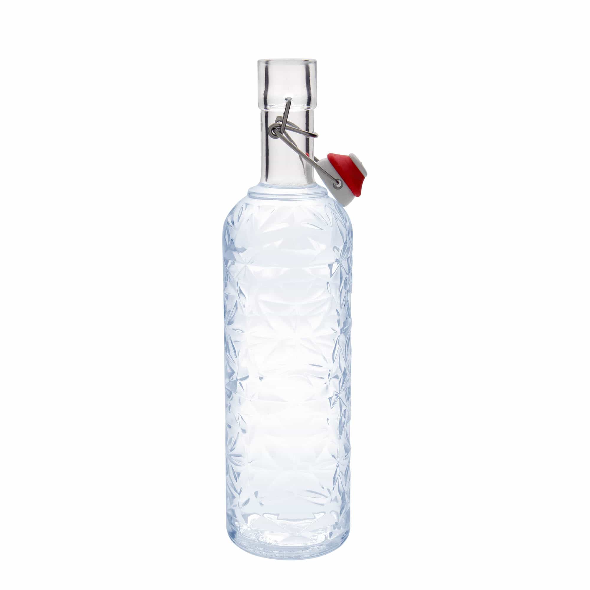 1.000 ml shishe qelqi 'Oriente', hapja: kapak me kyçje me shkop 1.000 ml shishe qelqi 'Oriente', hapja: kapak me kyçje me shkop