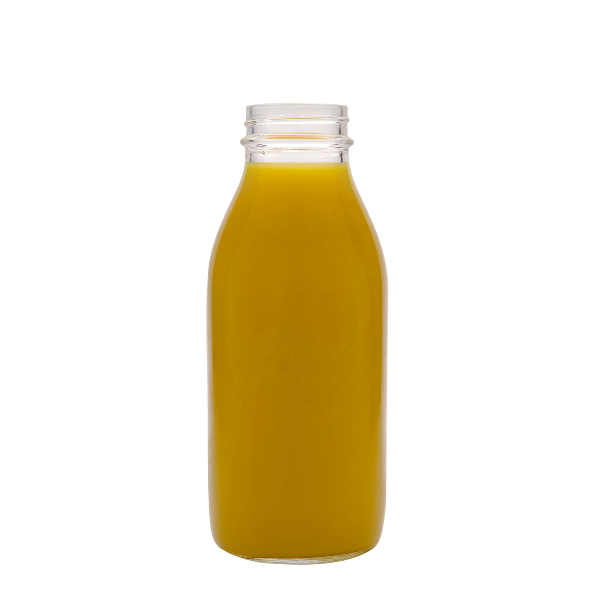 1.000 ml shishe qelqi 'Quattro Stagioni', Hapur: Kapak me vidë