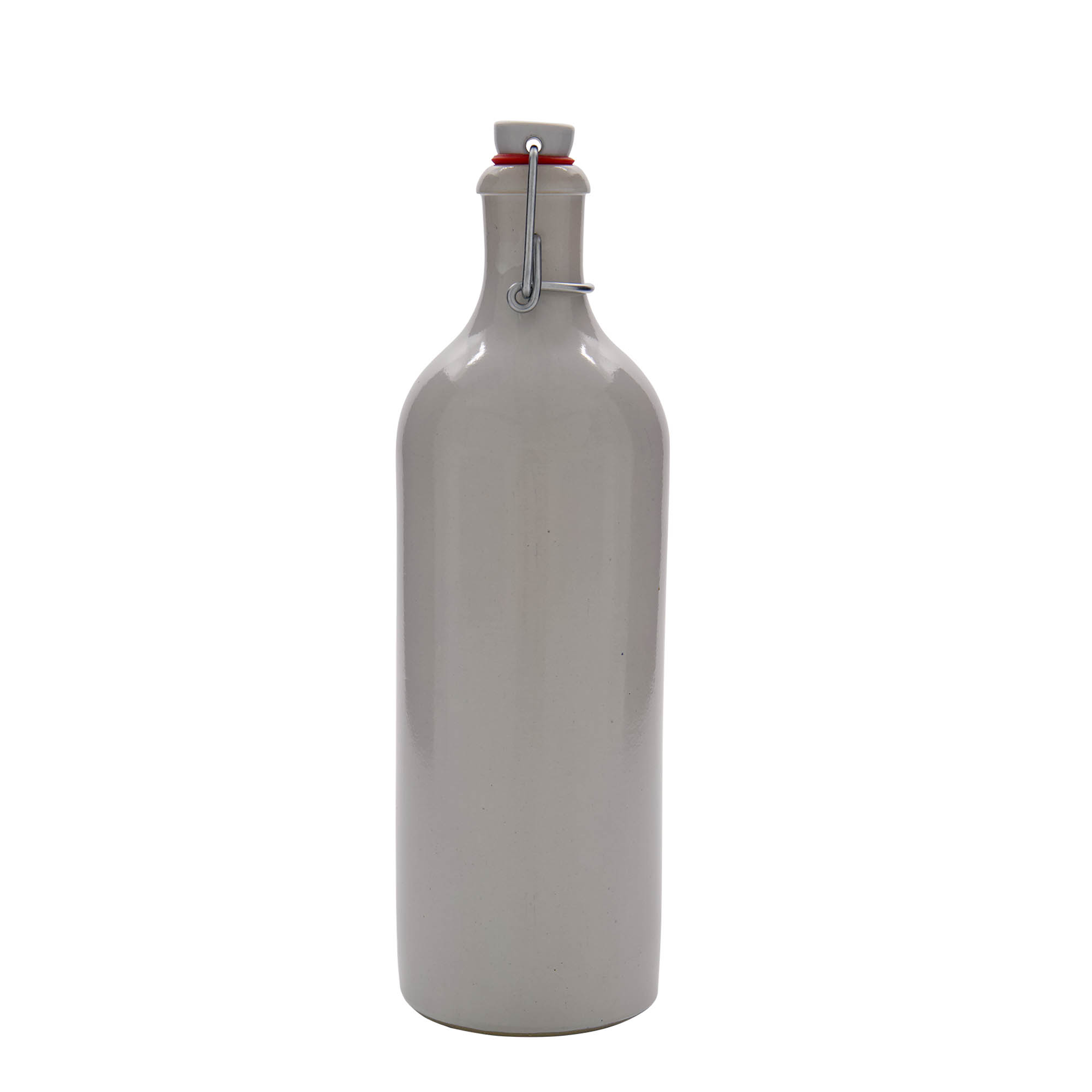 750 ml krua qeramike, qeramikë, e bardhë, gojë: mbyllje me kapëse.