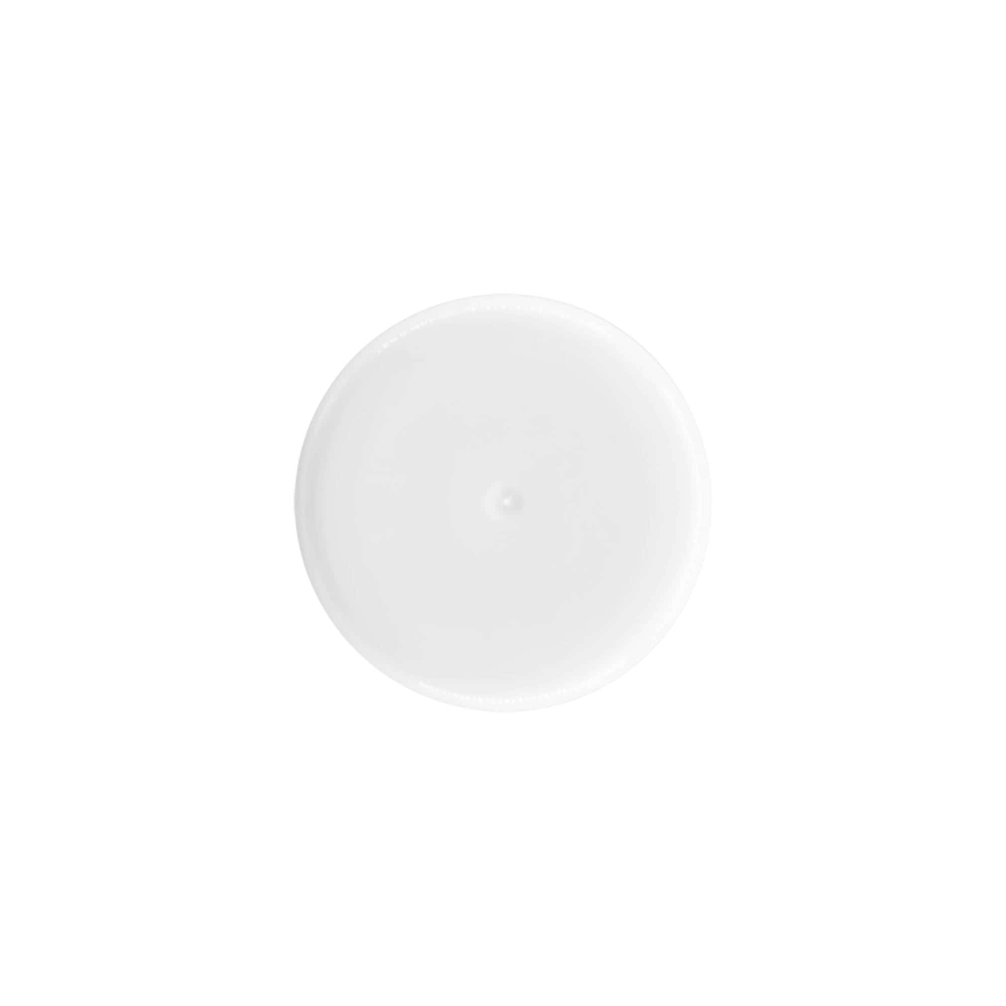 Kapak për shishe Roll-On 50 ml, plastikë PP, e bardhë, për hapje: kapak me vidë Kapak për shishe Roll-On 50 ml, plastikë PP, e bardhë, për hapje: kapak me vidë