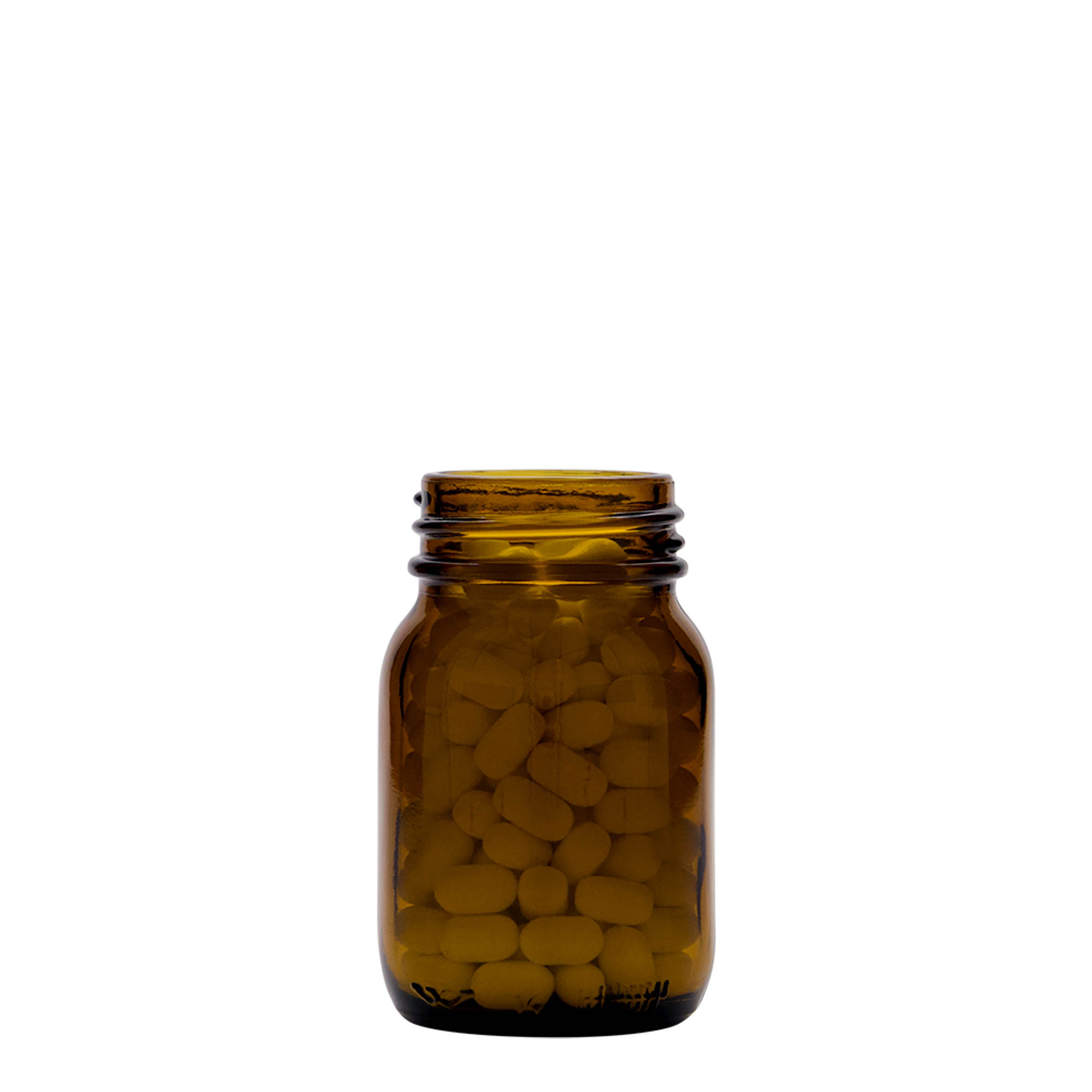 75 ml gotë me qafë të gjerë, kafe, gojë: DIN 40 75 ml gotë me qafë të gjerë, kafe, gojë: DIN 40