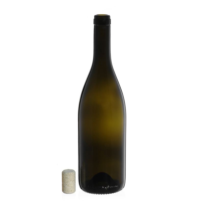 750 ml shishe vere 'Tiffany', jeshile antike, goja: kork 750 ml shishe vere 'Tiffany', jeshile antike, goja: kork