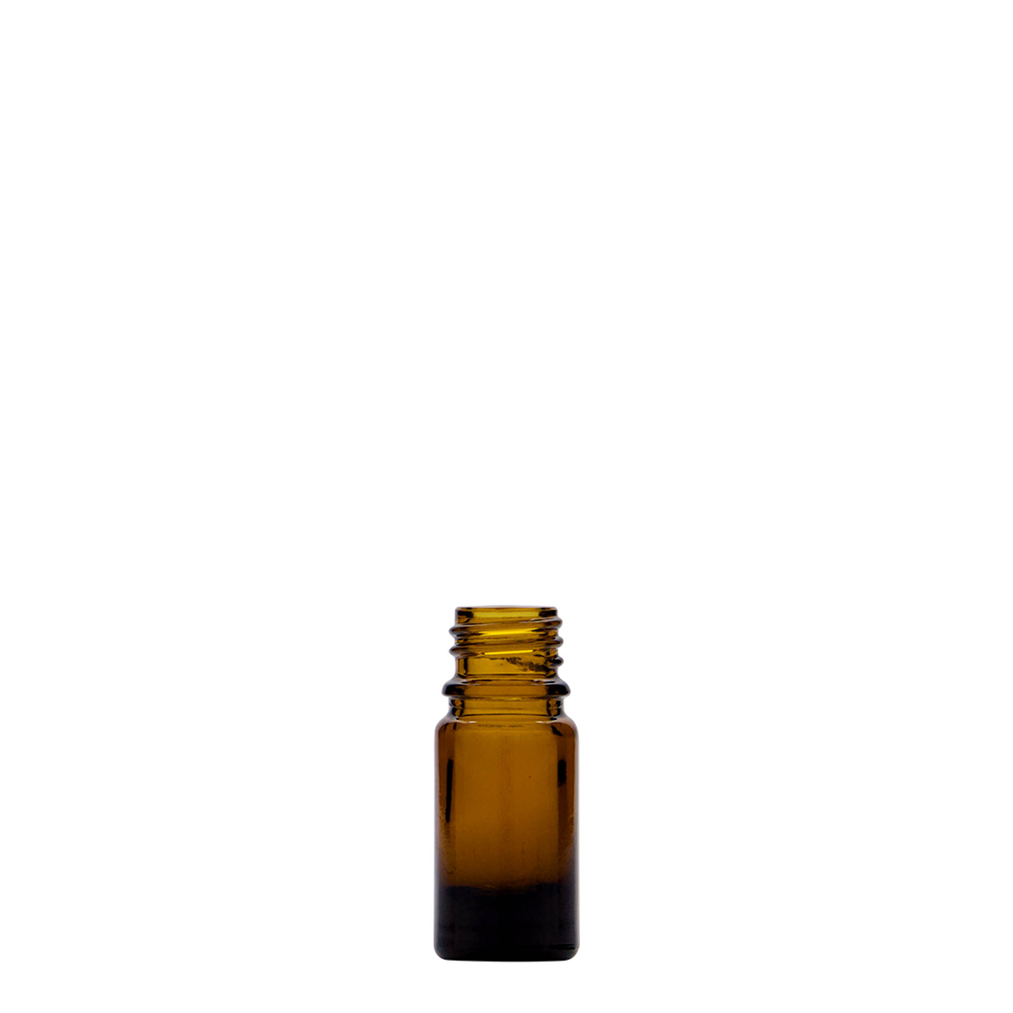 5 ml shishe mjekësore, xham, kafe, hapja: DIN 18 5 ml shishe mjekësore, xham, kafe, hapja: DIN 18