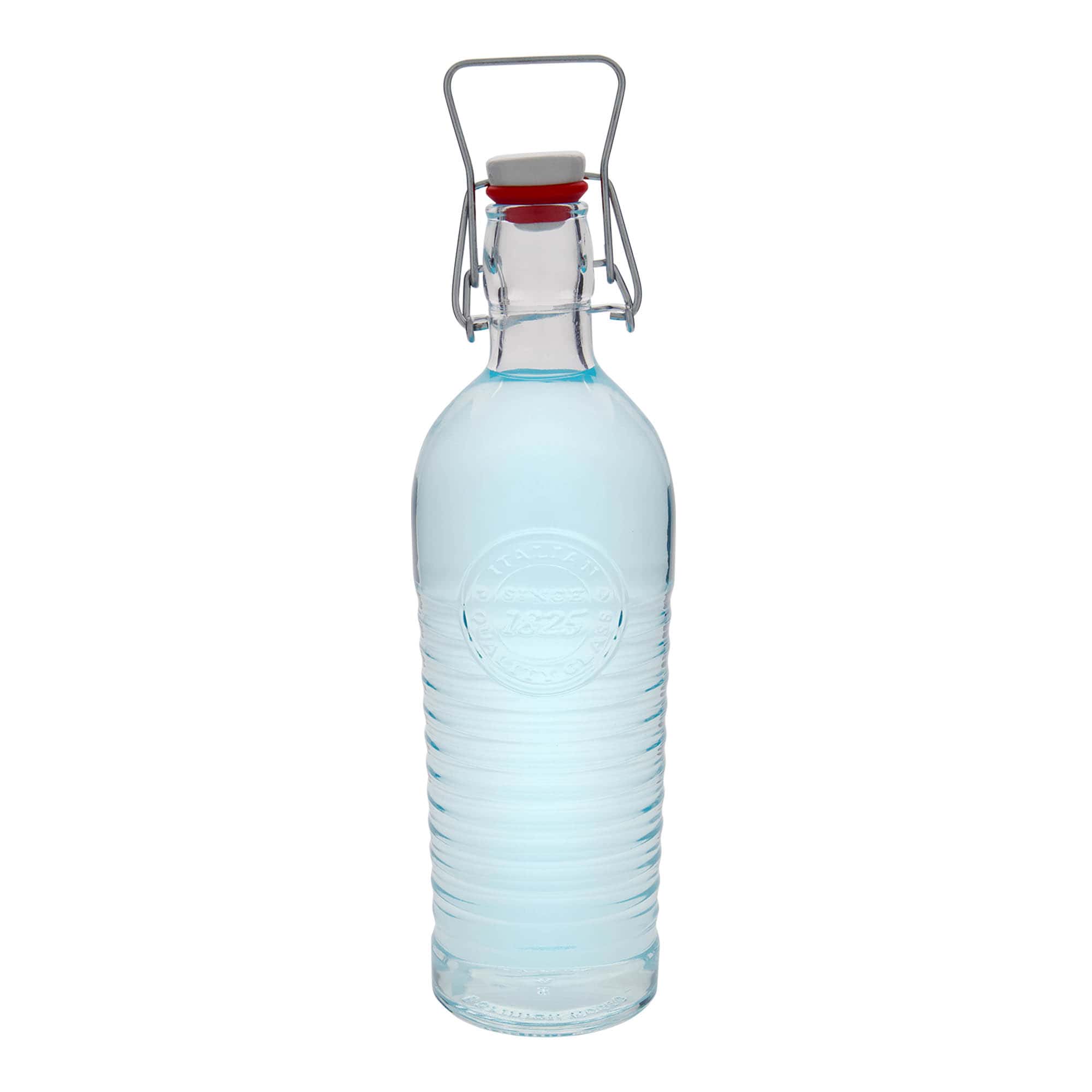 1.200 ml shishe qelqi 'Officina 1825', gojë: kapëse me shkop