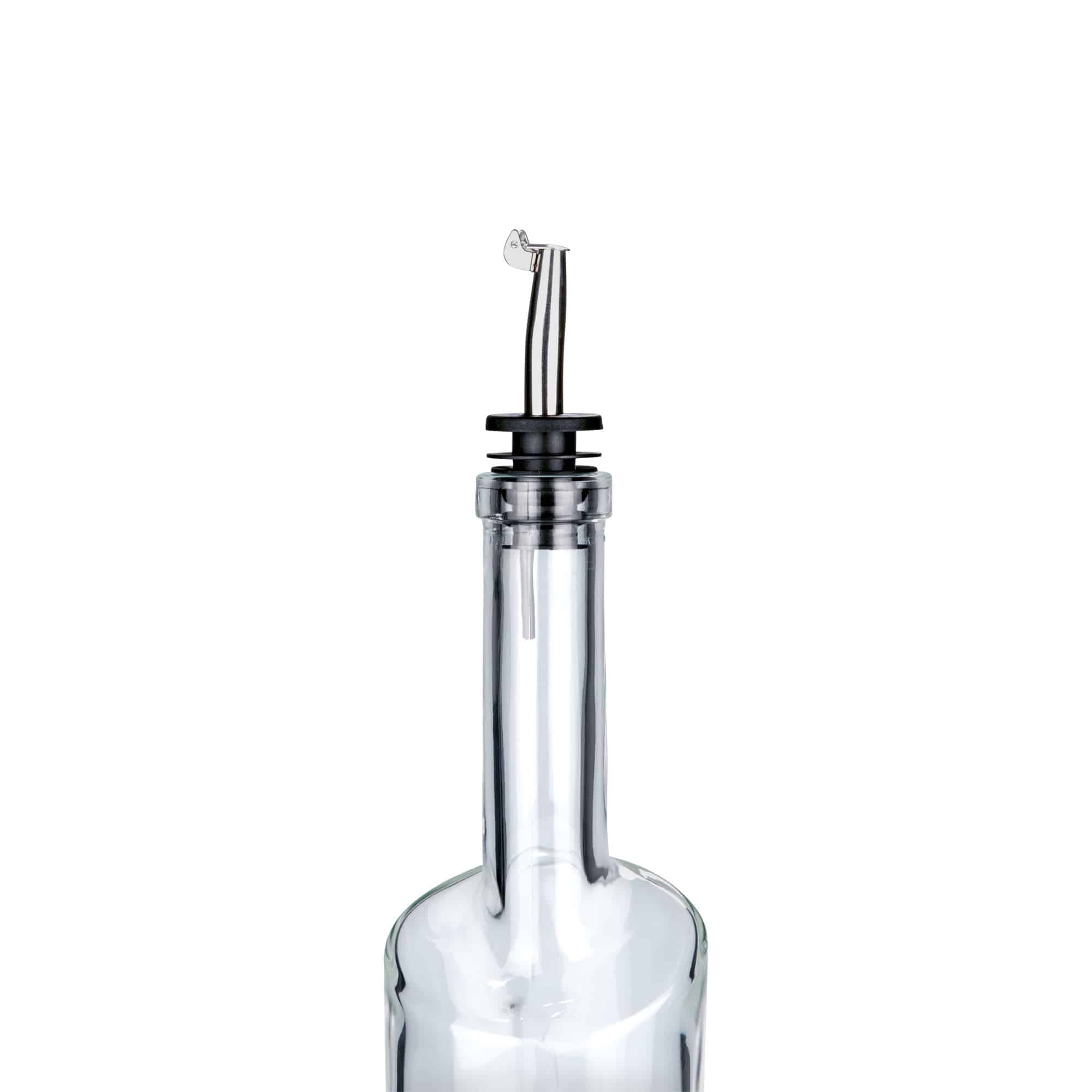 Shishe inox me kapak metalik, çelik inox, argjend