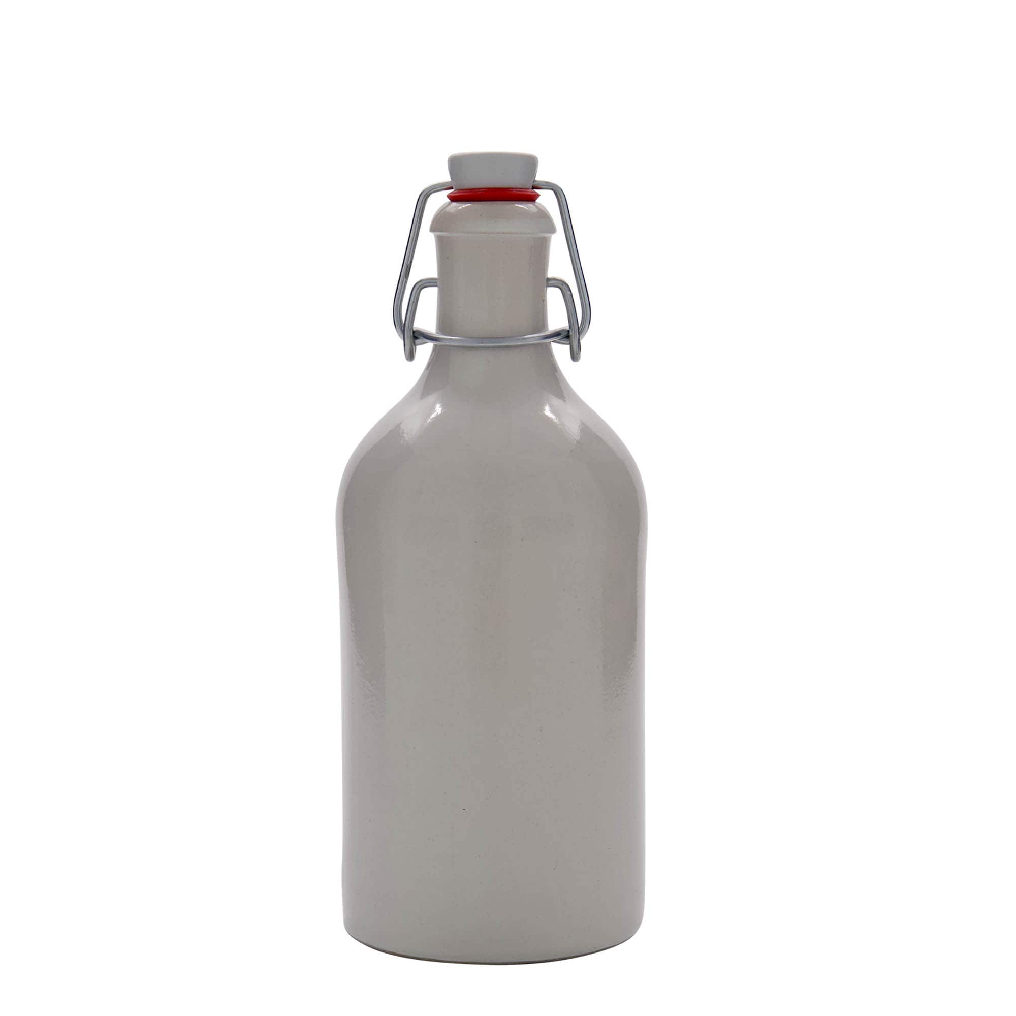 500 ml krua qeramike, qeramikë, e bardhë, gojë: kapak me kapëse