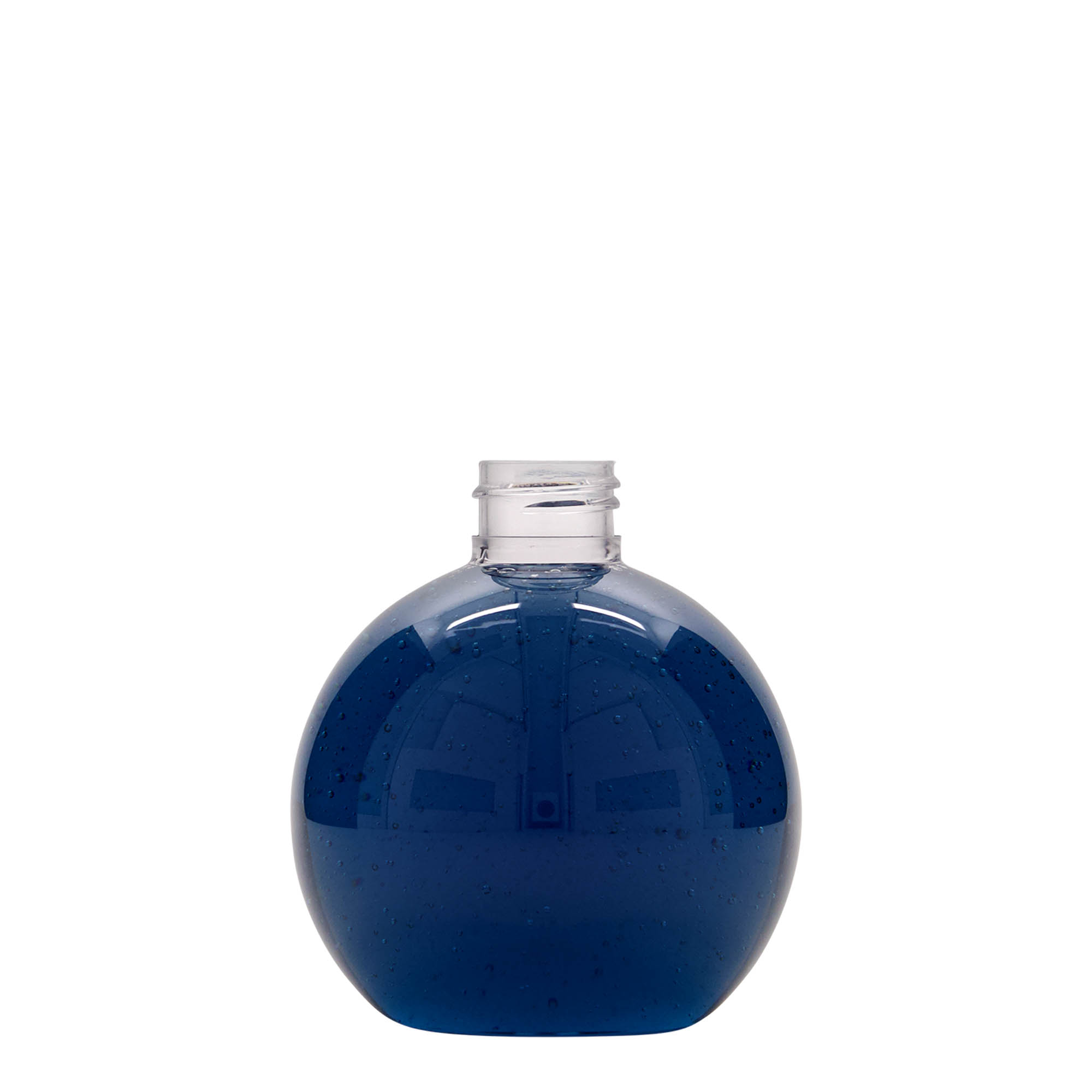 250 ml shishe PET 'Perry', e rrumbullakët, plastike, gojëzimi: 24/410 250 ml shishe PET 'Perry', e rrumbullakët, plastike, gojëzimi: 24/410
