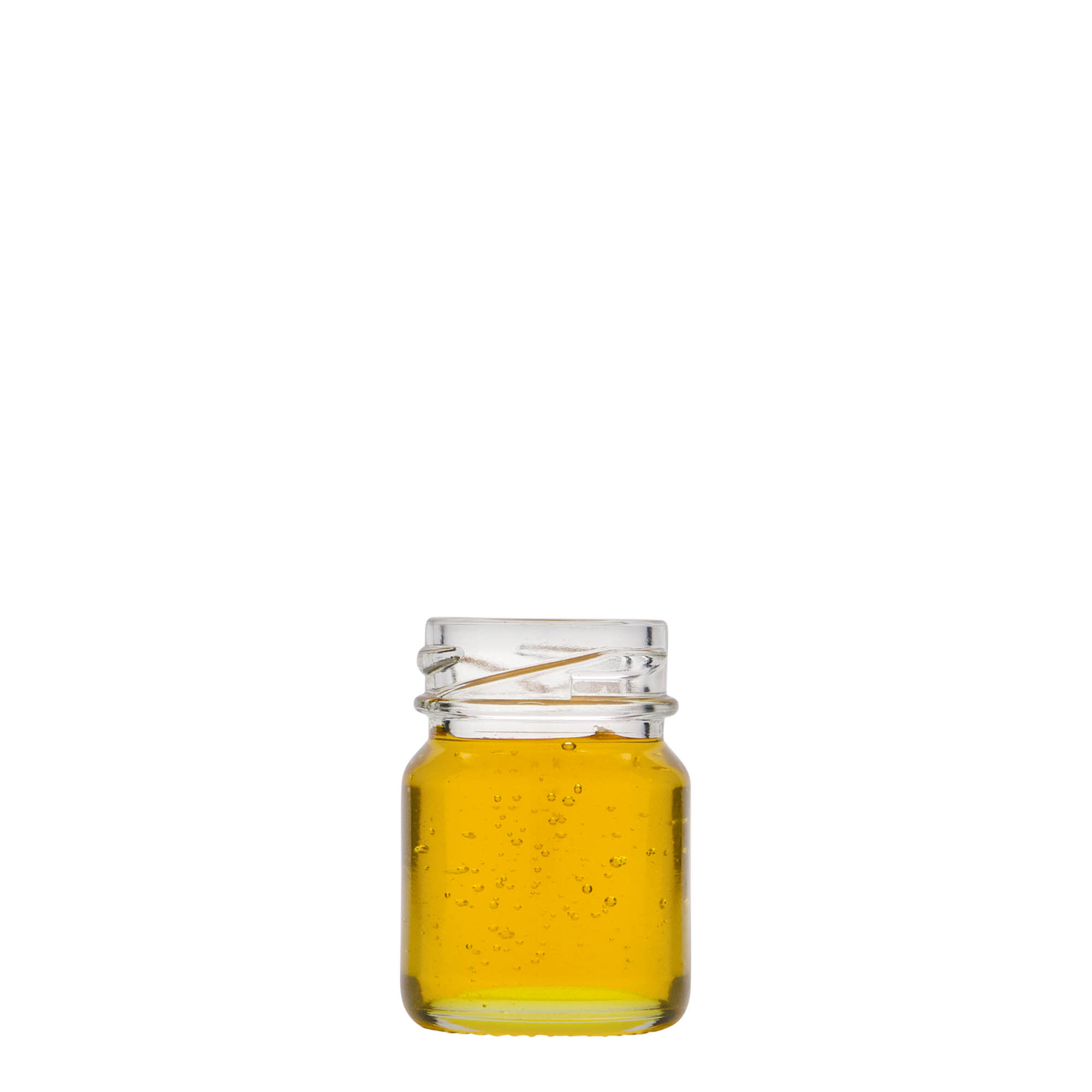 Gotë e rrumbullakët e lartë 45 ml, goja: Twist-Off (TO 38) Gotë e rrumbullakët e lartë 45 ml, goja: Twist-Off (TO 38)