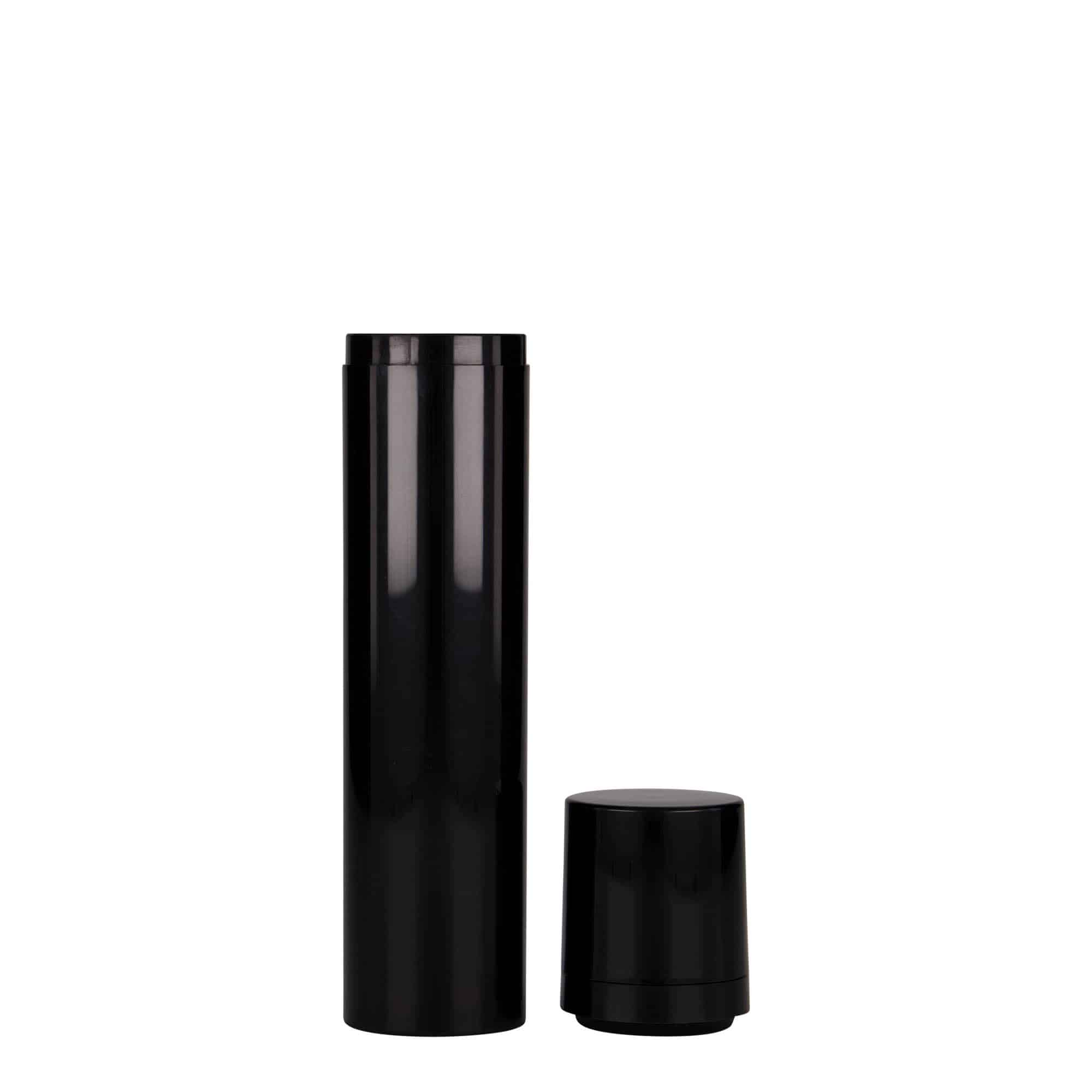 100 ml shpërndarës Airless 'Mezzo', plastikë PP, e zezë
