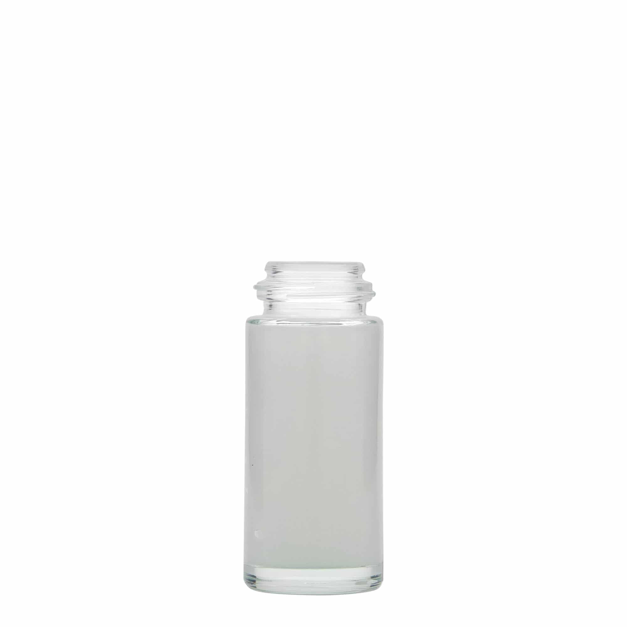Shishe Roll-On 50 ml, qelq, gojë: kapak me vidë