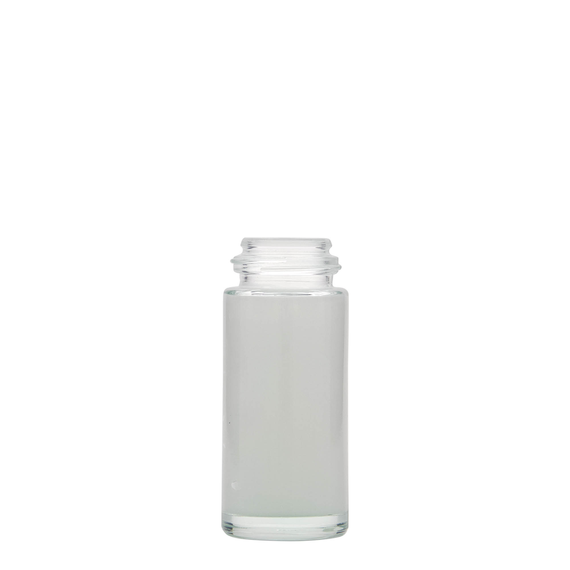 Shishe Roll-On 50 ml, qelq, gojë: kapak me vidë