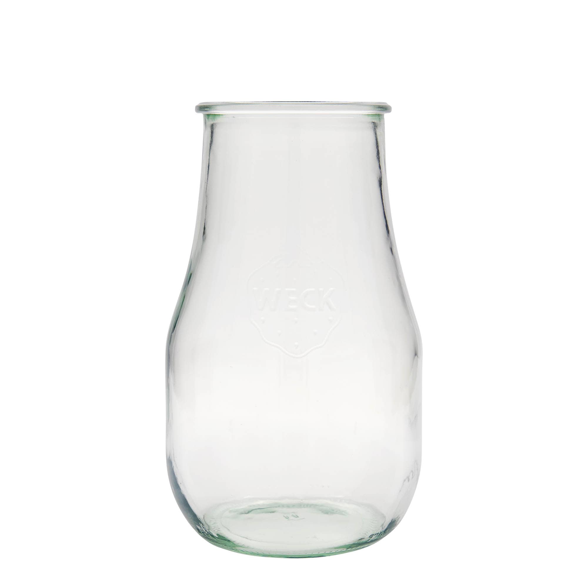 2.700 ml WECK-këpucë qelqi, Hapur: Skaj i rrumbullakët