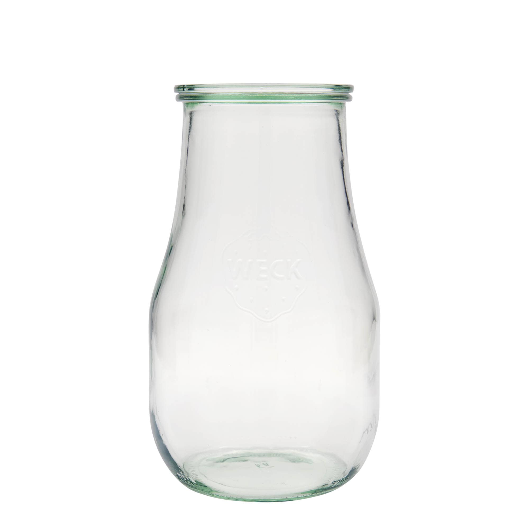 2.700 ml WECK-këpucë qelqi, Hapur: Skaj i rrumbullakët