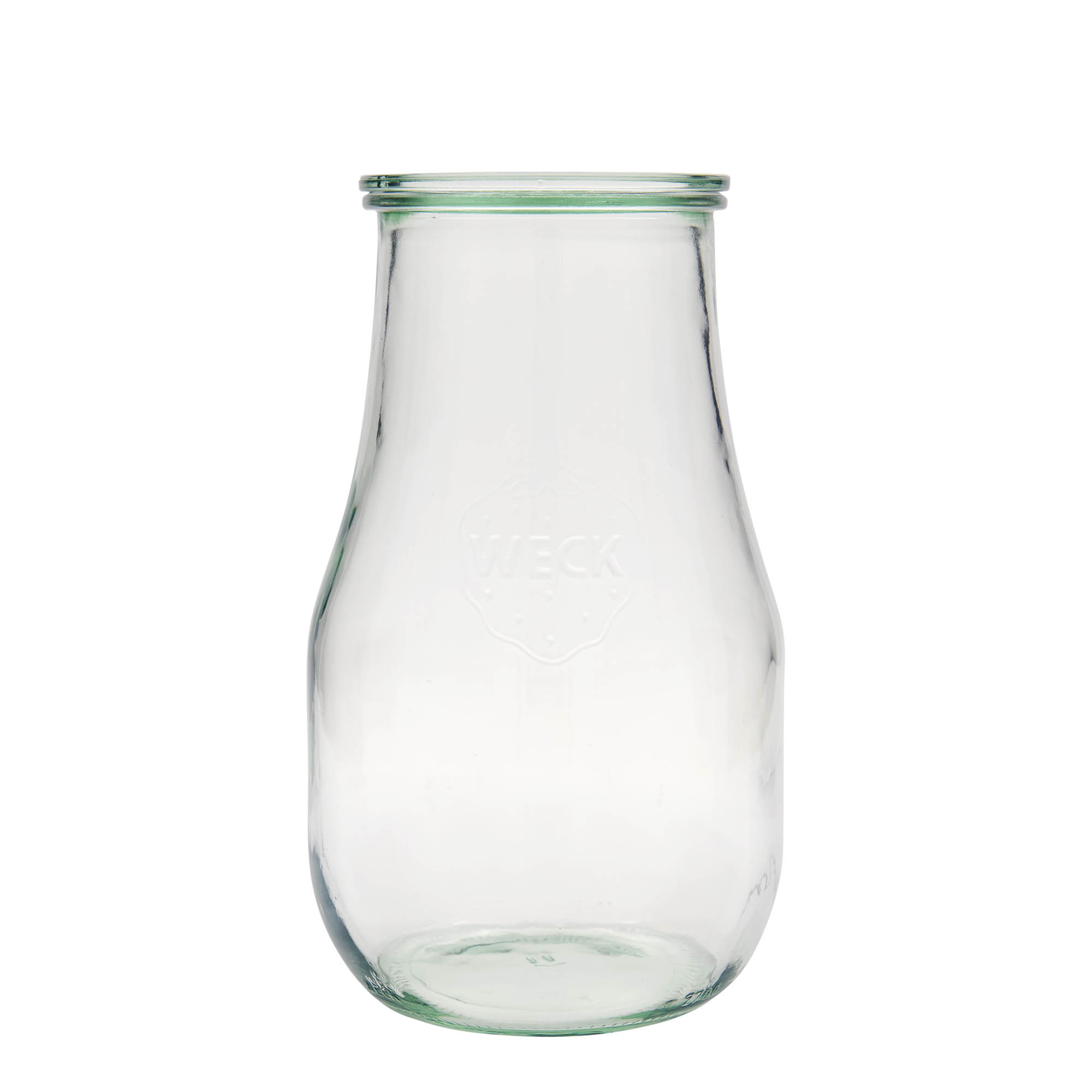 2.700 ml WECK-këpucë qelqi, Hapur: Skaj i rrumbullakët 2.700 ml WECK-këpucë qelqi, Hapur: Skaj i rrumbullakët