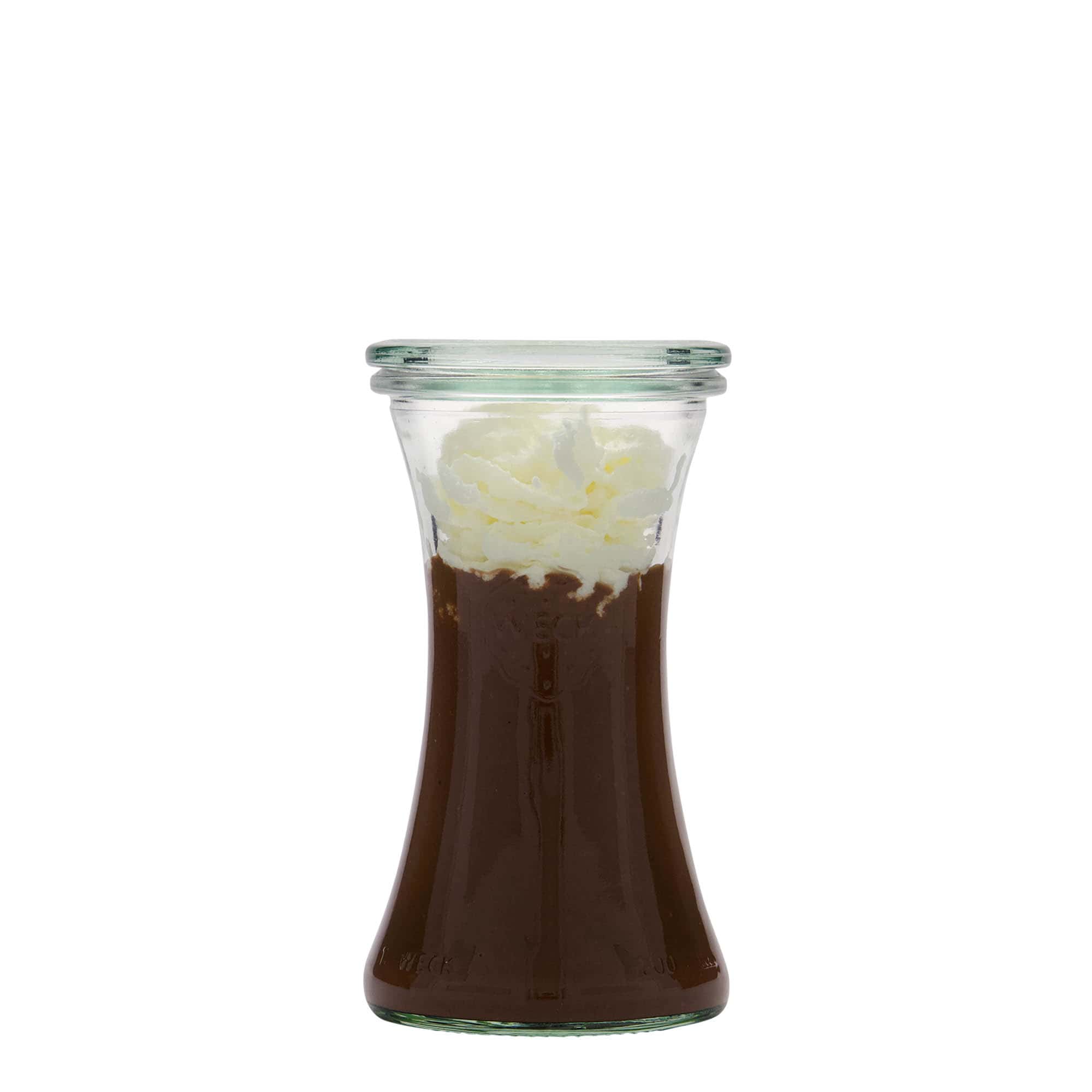 200 ml WECK-glas delikatesash, Hapur: Skaj i rrumbullakët