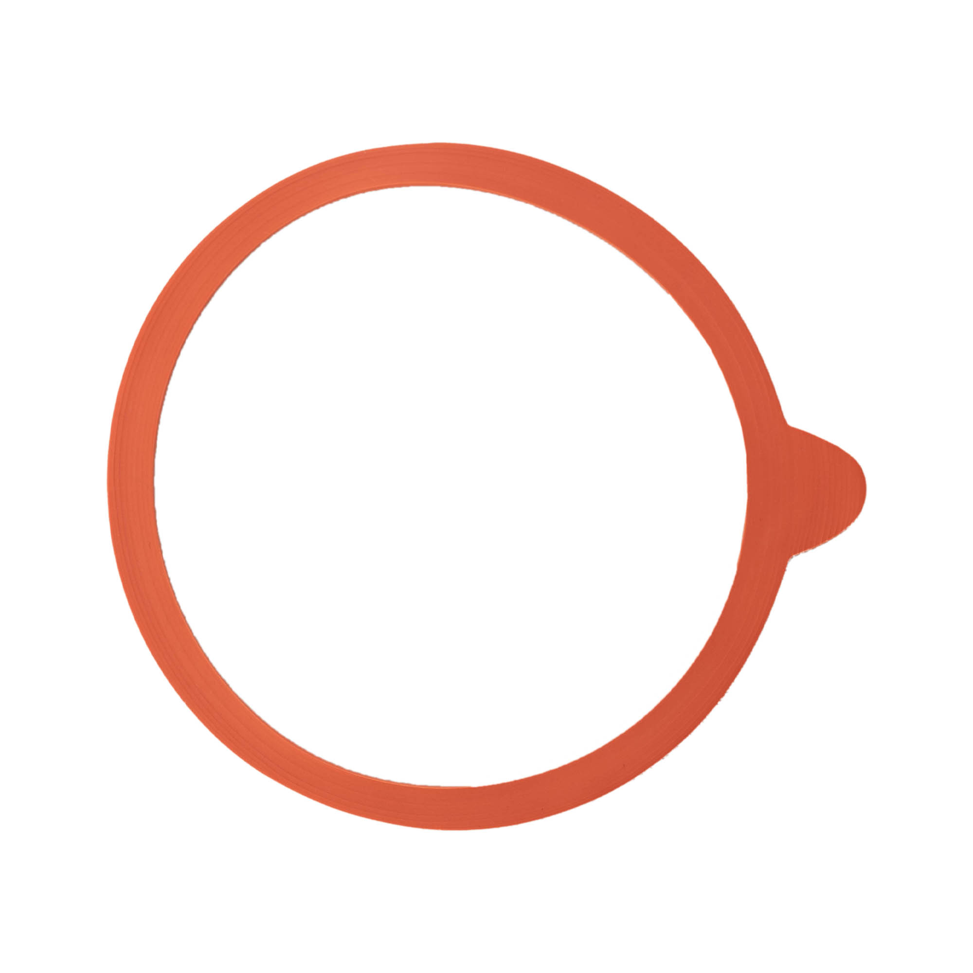 Unazë për konservim WECK RR120, e kuqe, gojë: skaj i rrumbullakët Unazë për konservim WECK RR120, e kuqe, gojë: skaj i rrumbullakët