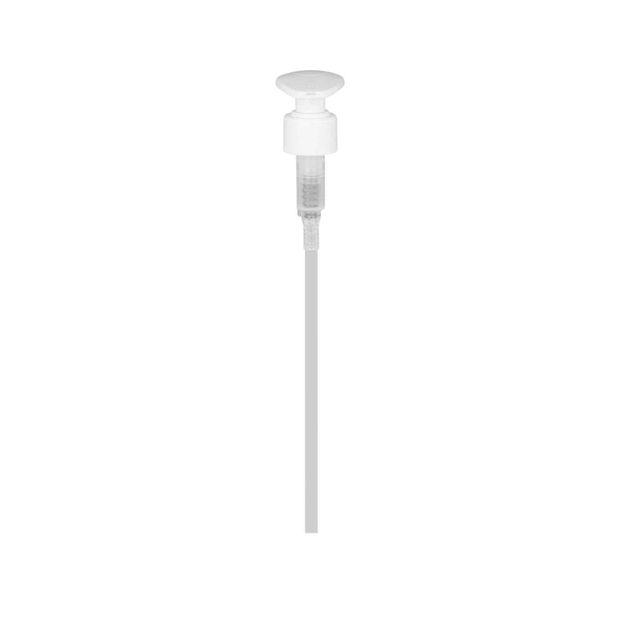 Kapak me vidë pompë shpërndarëse, plastikë PP, e bardhë, për hapje: 24/410 Kapak me vidë pompë shpërndarëse, plastikë PP, e bardhë, për hapje: 24/410