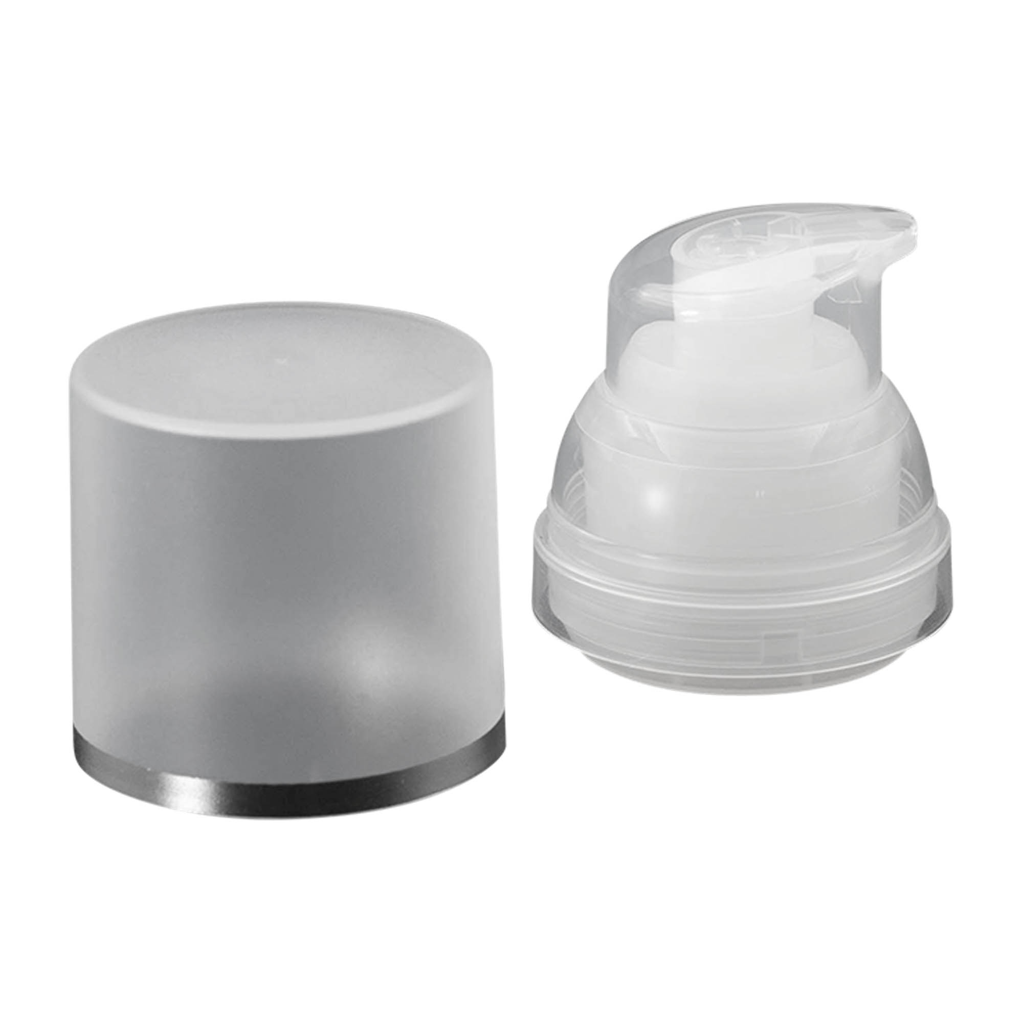 Koka pompë shpërndarëse pa ajër 'Mezzo', plastikë PP, natyrale Koka pompë shpërndarëse pa ajër 'Mezzo', plastikë PP, natyrale