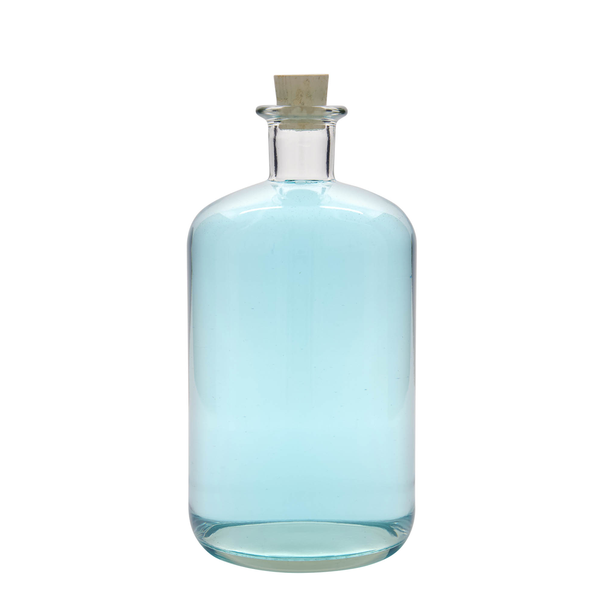 1.500 ml shishe qelqi farmacisti, goja: kork 1.500 ml shishe qelqi farmacisti, goja: kork