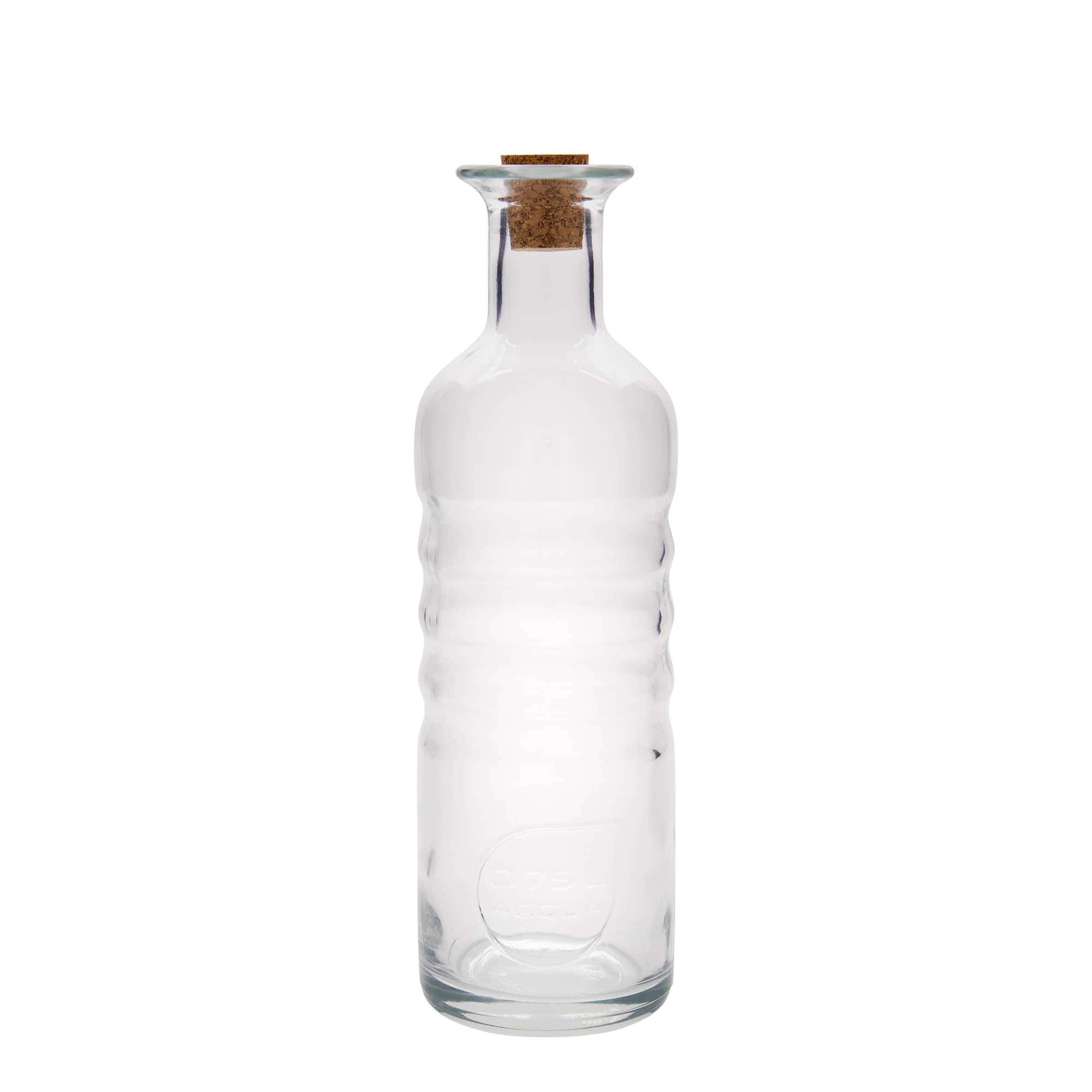 750 ml shishe qelqi 'Optima Acqua', gojë: kork