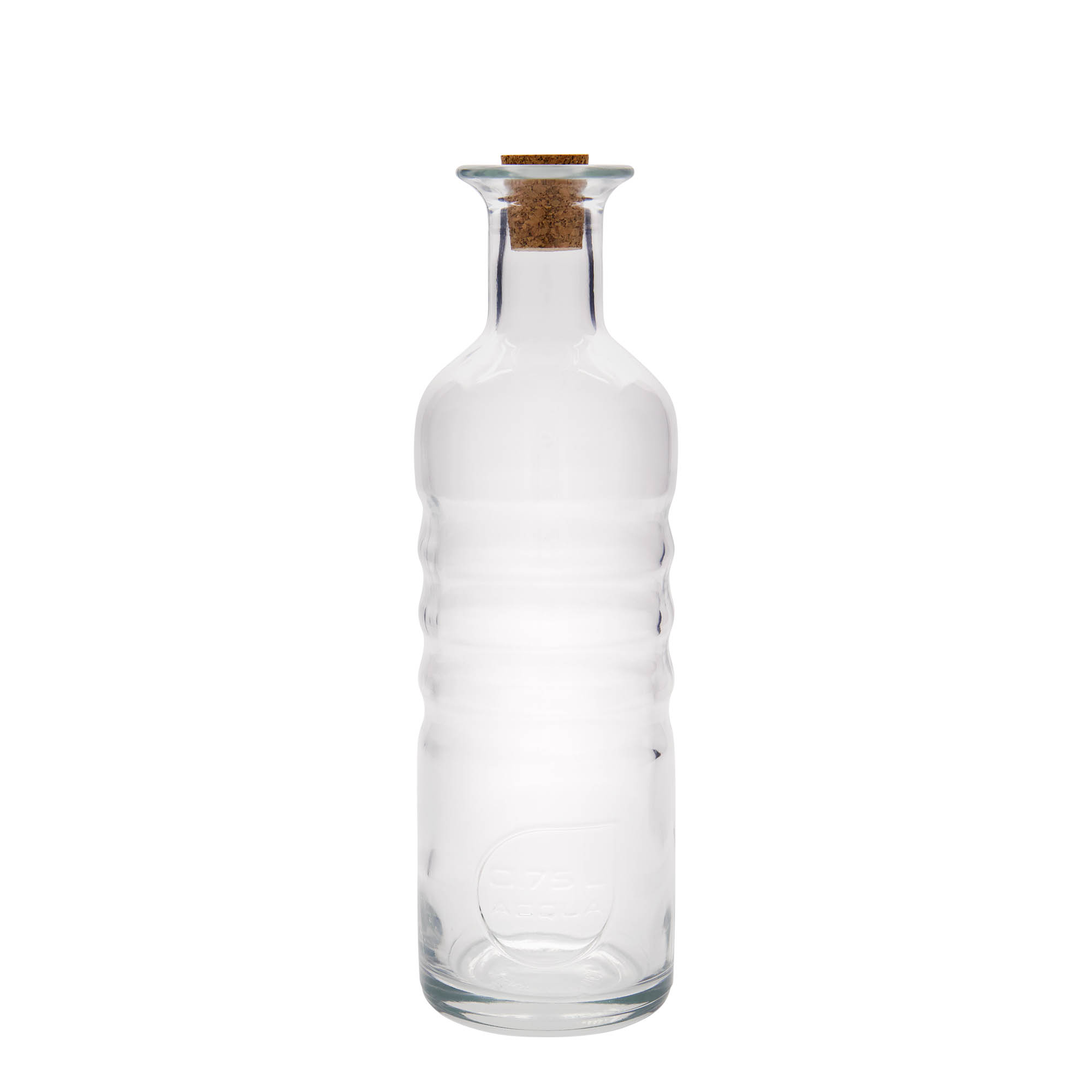 750 ml shishe qelqi 'Optima Acqua', gojë: kork 750 ml shishe qelqi 'Optima Acqua', gojë: kork