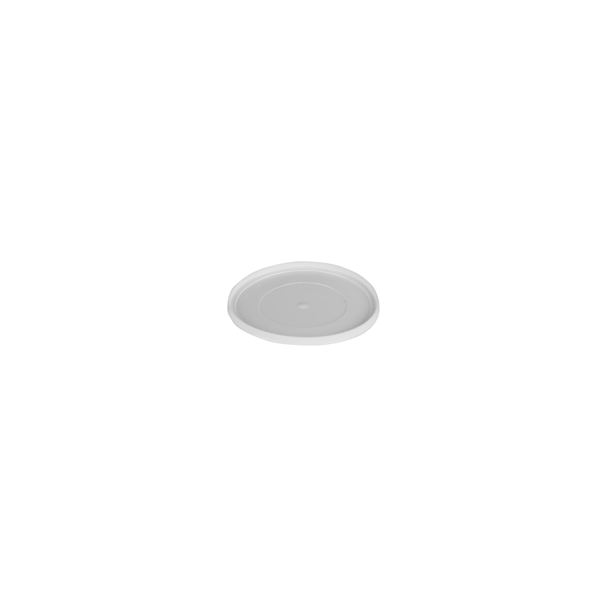 Disk mbulesë për 50 ml 'Bianca', plastikë PP, e bardhë Disk mbulesë për 50 ml 'Bianca', plastikë PP, e bardhë