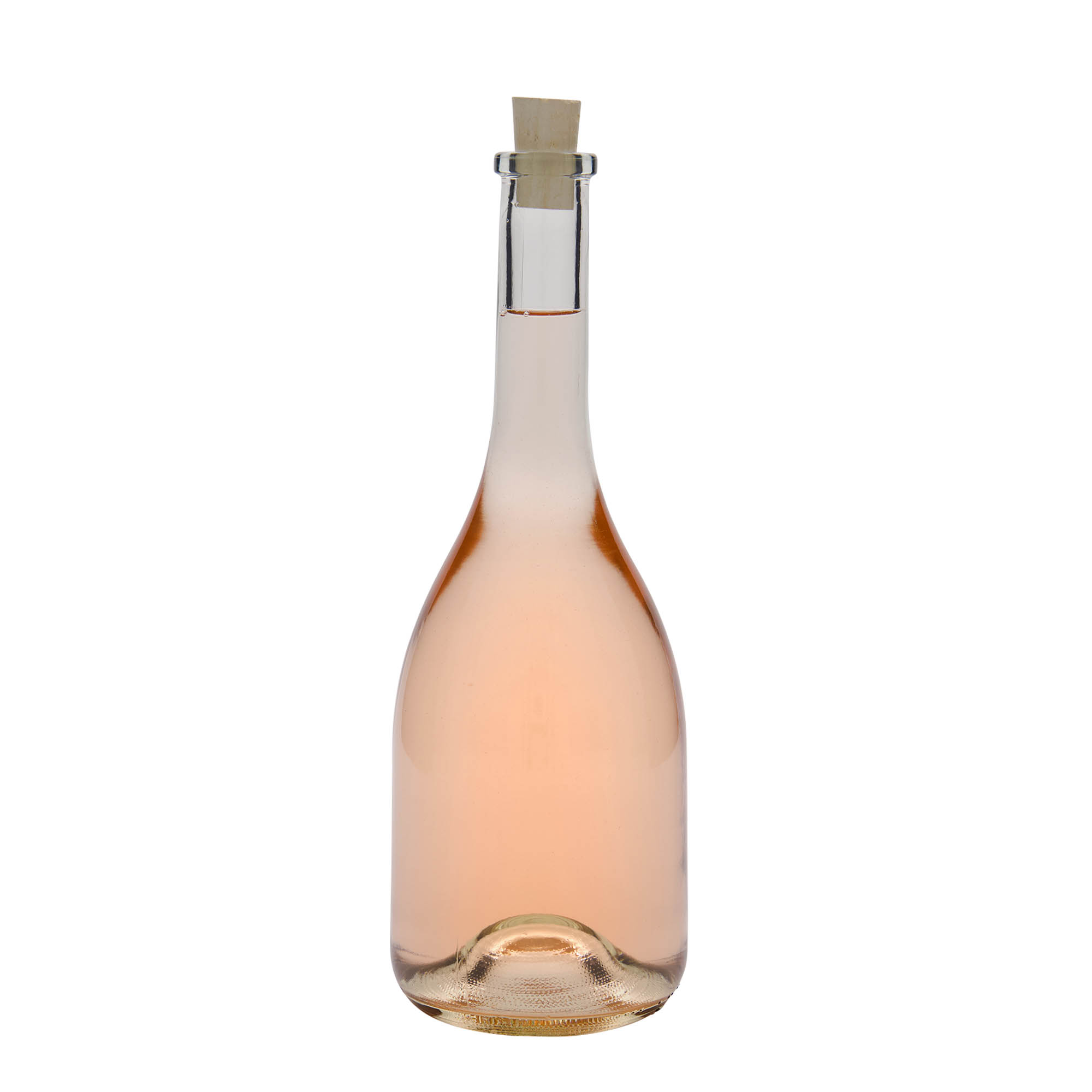 750 ml shishe qelqi 'Rustica', gojë: korek