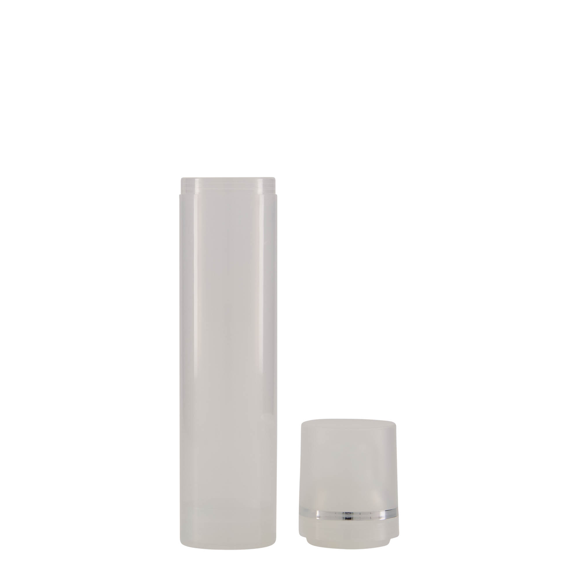100 ml Dispenser Airless 'Mezzo', plastikë PP, natyral 100 ml Dispenser Airless 'Mezzo', plastikë PP, natyral