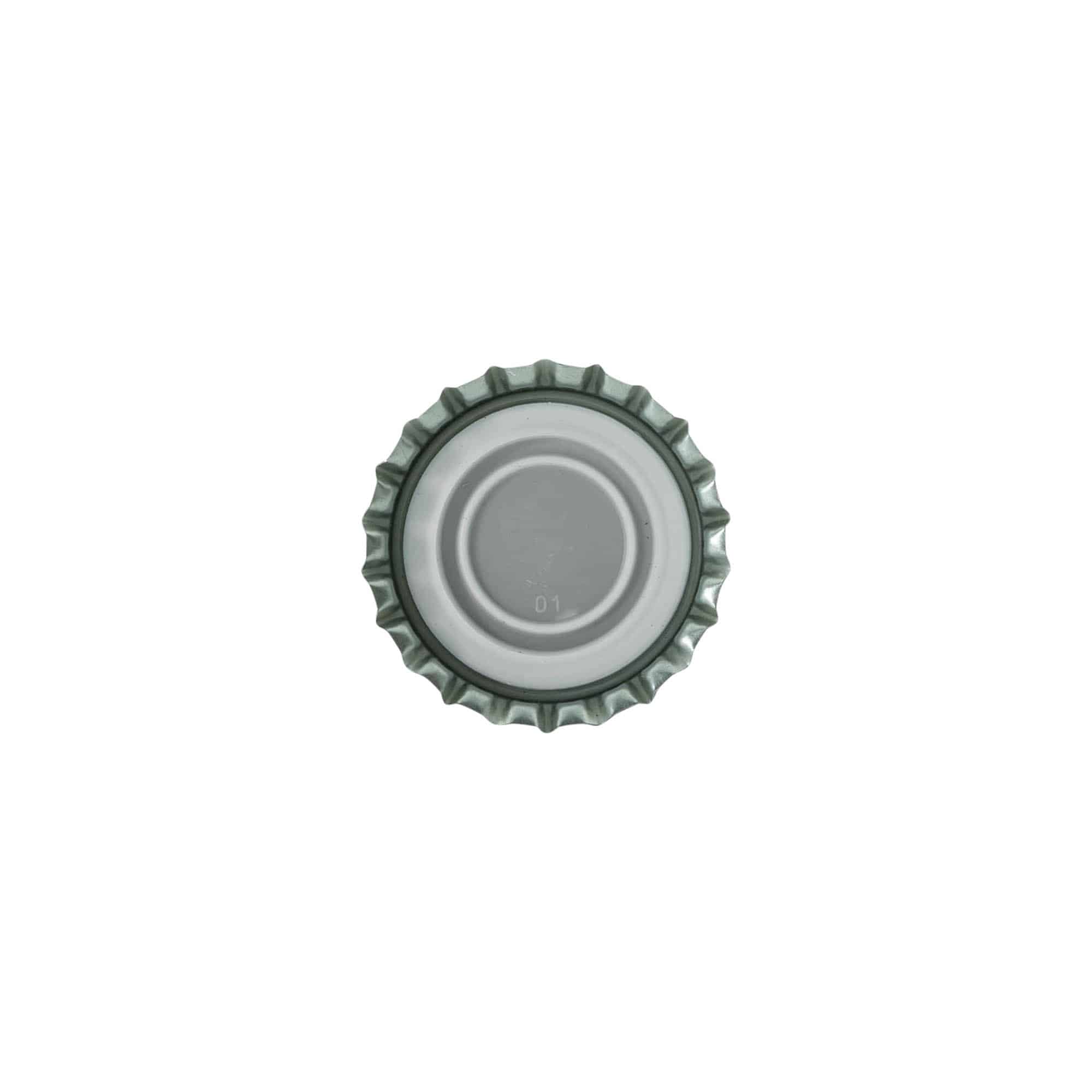 Kapak shisheje 29 mm, metal, i zi Kapak shisheje 29 mm, metal, i zi