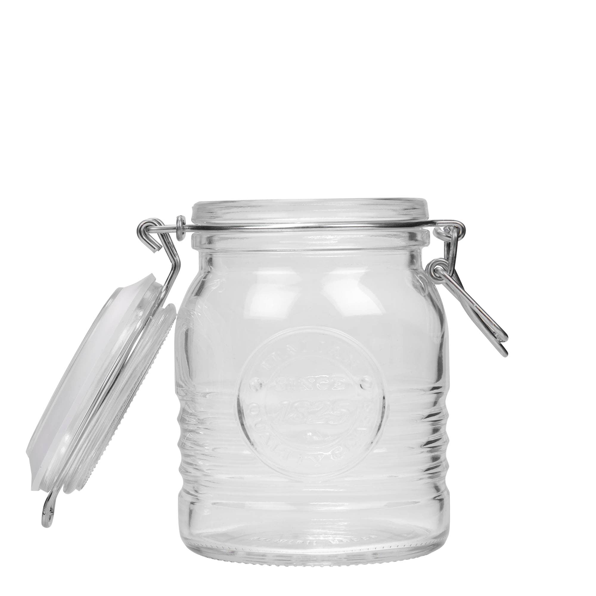 500 ml kavanoz me kapak me tel 'Officina 1825', hapja: mbyllje me kapak me tel 500 ml kavanoz me kapak me tel 'Officina 1825', hapja: mbyllje me kapak me tel
