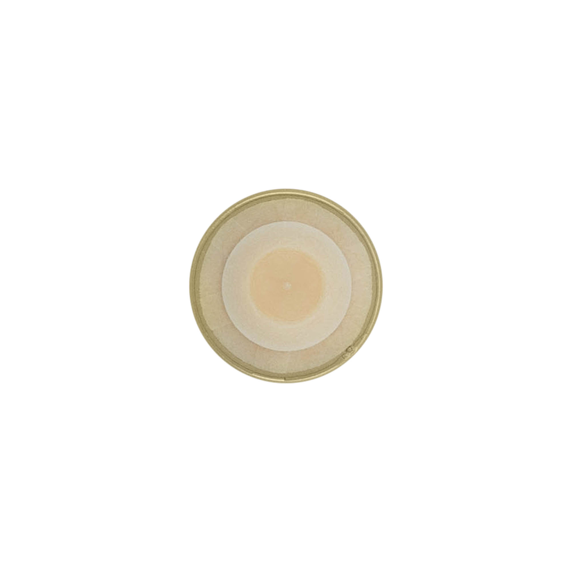 Kork dore 19 mm, plastik, ari, për gojëzën: kork