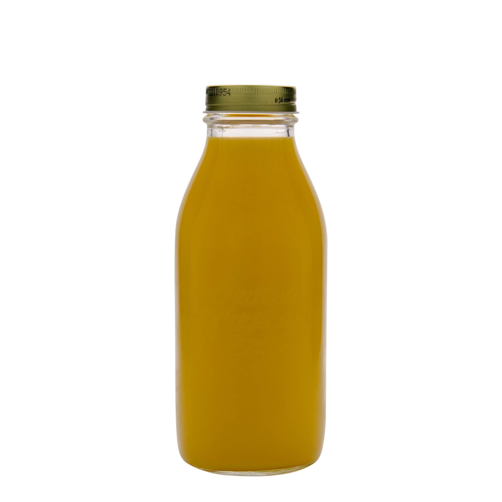 1.000 ml shishe qelqi 'Quattro Stagioni', Hapur: Kapak me vidë