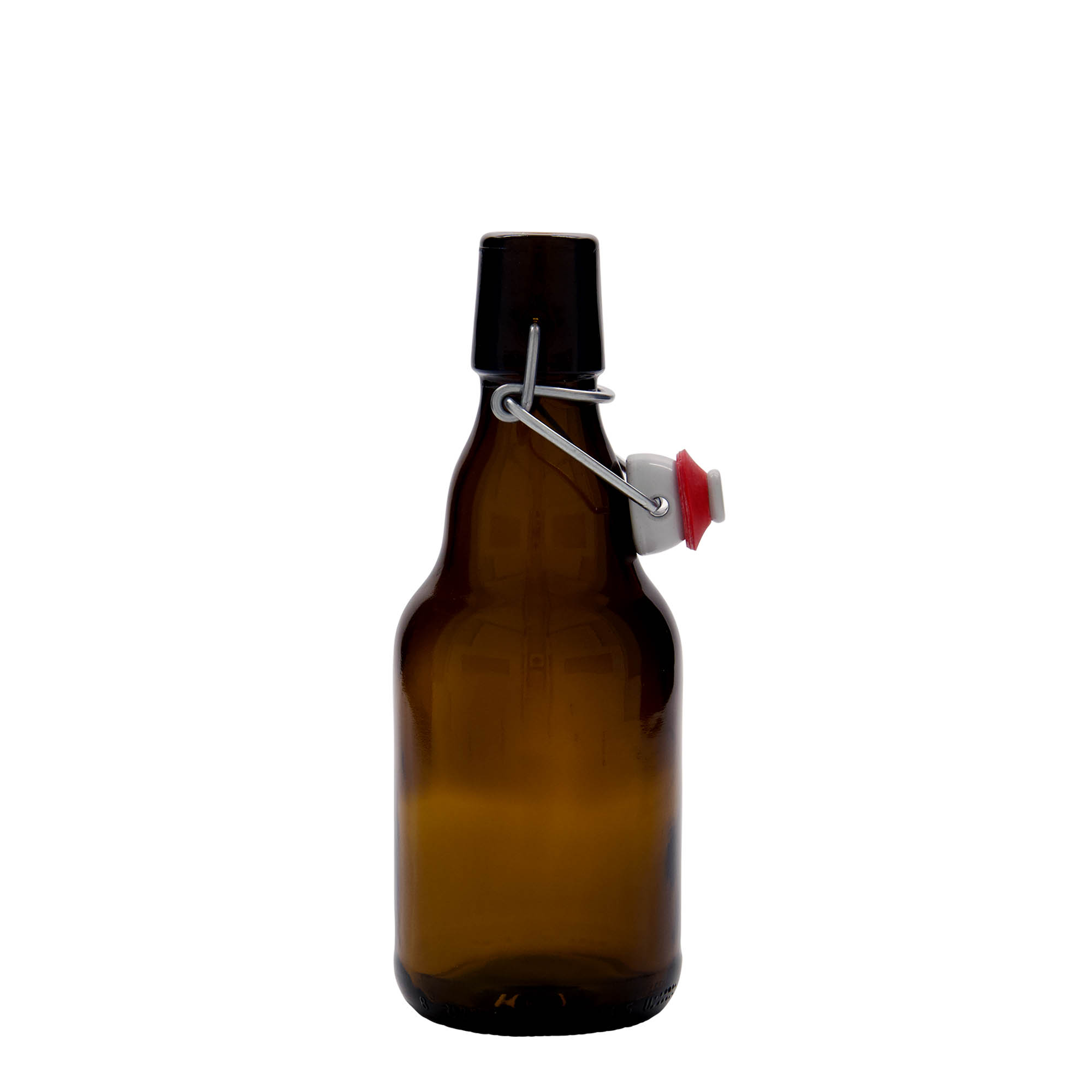 330 ml shishe birre 'Steinie', xham, kafe, gojë: mbyllje me kapak me shufër 330 ml shishe birre 'Steinie', xham, kafe, gojë: mbyllje me kapak me shufër