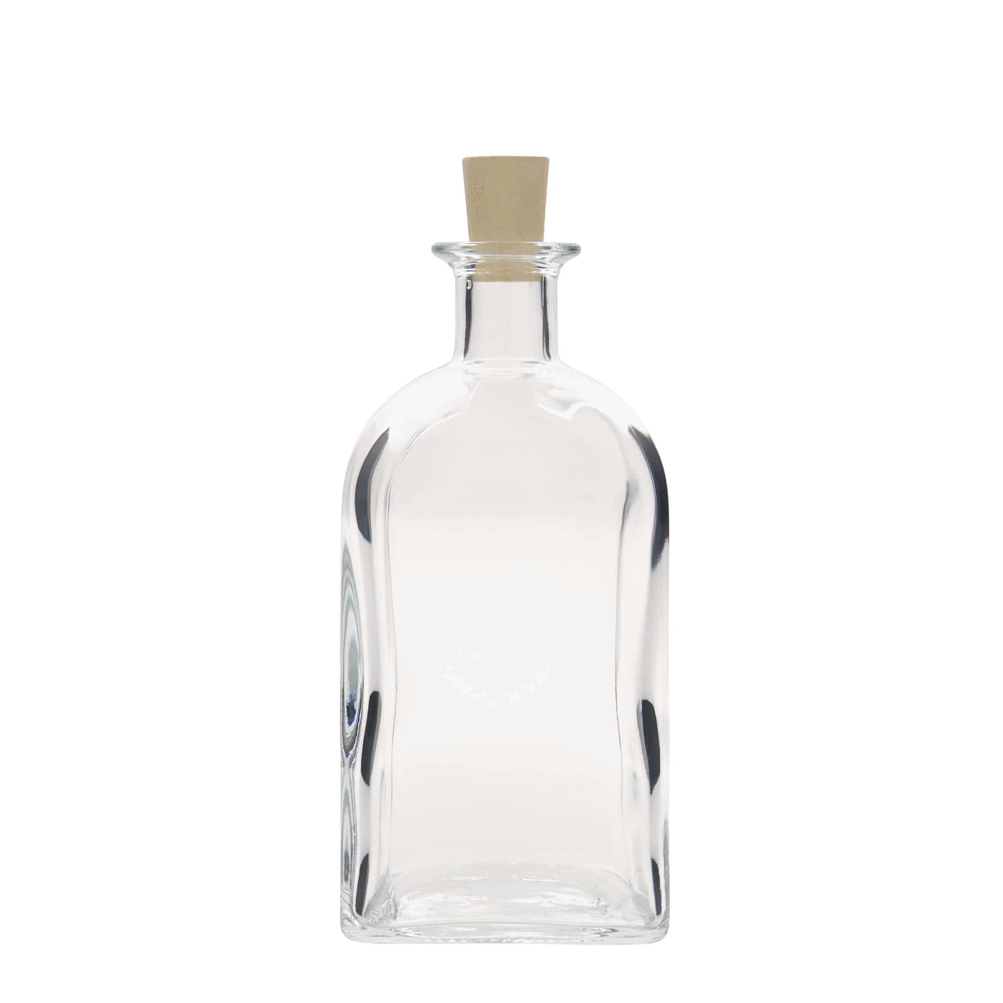 Shishe qelqi 700 ml Apotheker Carré, katrore, gojë: kork