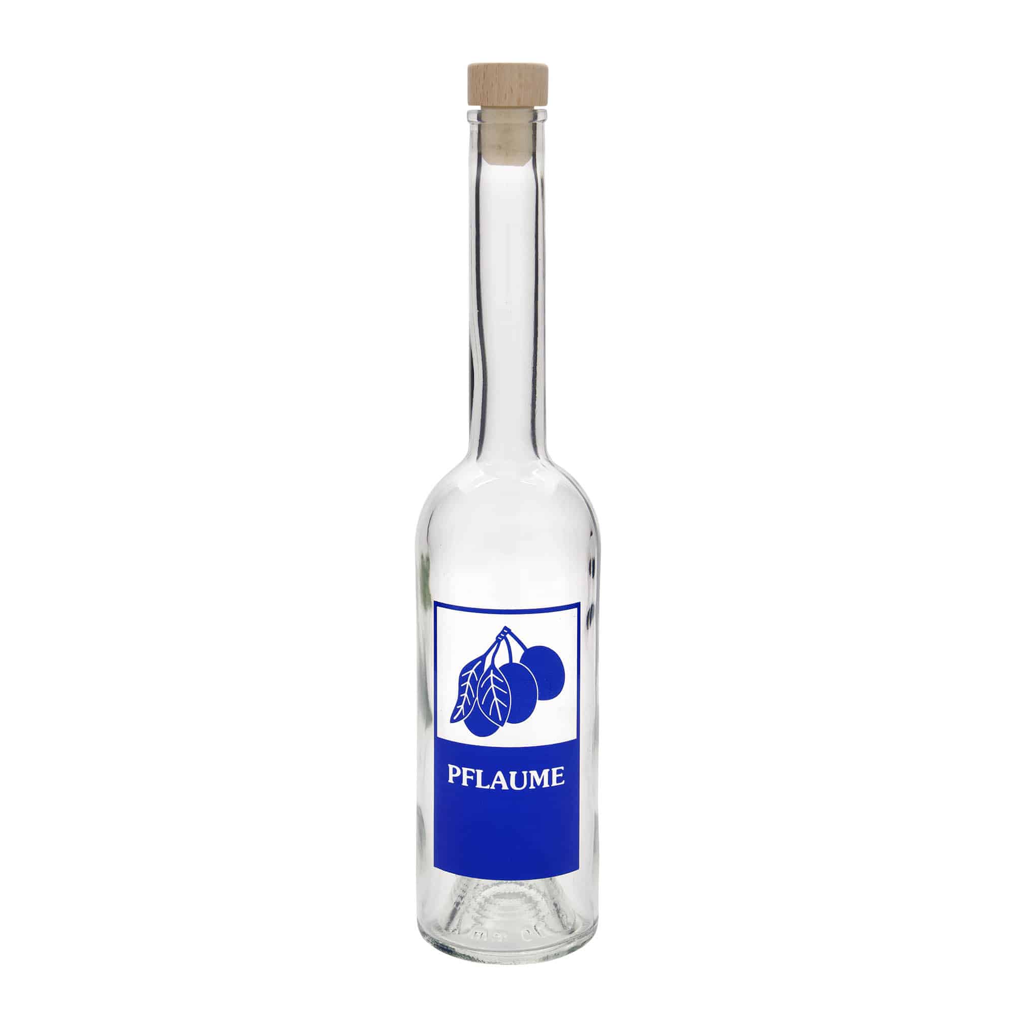 Shishe qelqi 500 ml 'Opera', motiv: Rrush i thatë, hapja: Kork