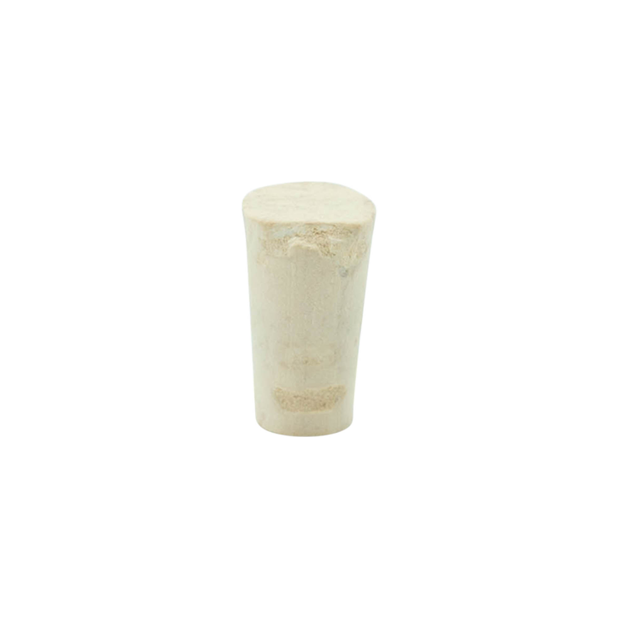 Kape fundi 9-12 x 22, kork natyral, i zbardhur, për gojën: kork Kape fundi 9-12 x 22, kork natyral, i zbardhur, për gojën: kork