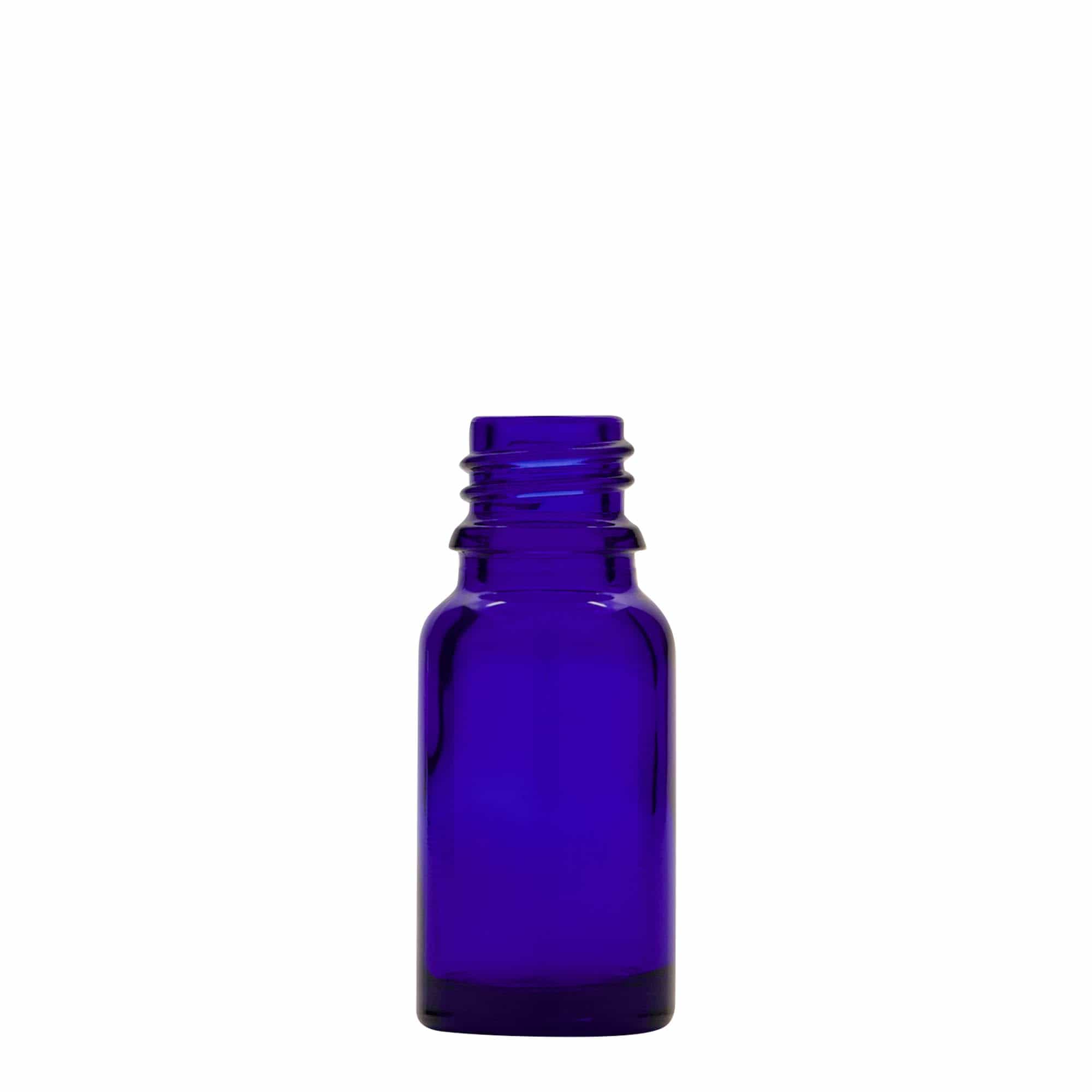 Shishe pipete 10 ml, mjekësore, xham, blu mbretëror-kuq, gojëzimi: DIN 18