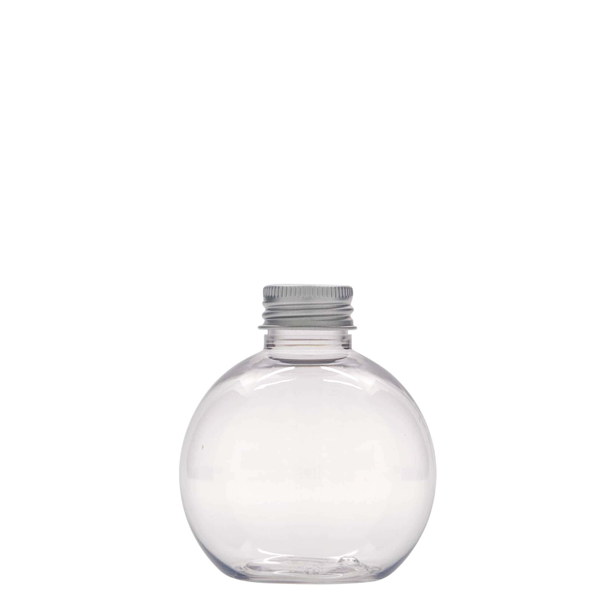150 ml shishe PET 'Perry', e rrumbullakët, plastike, hapje: 24/410