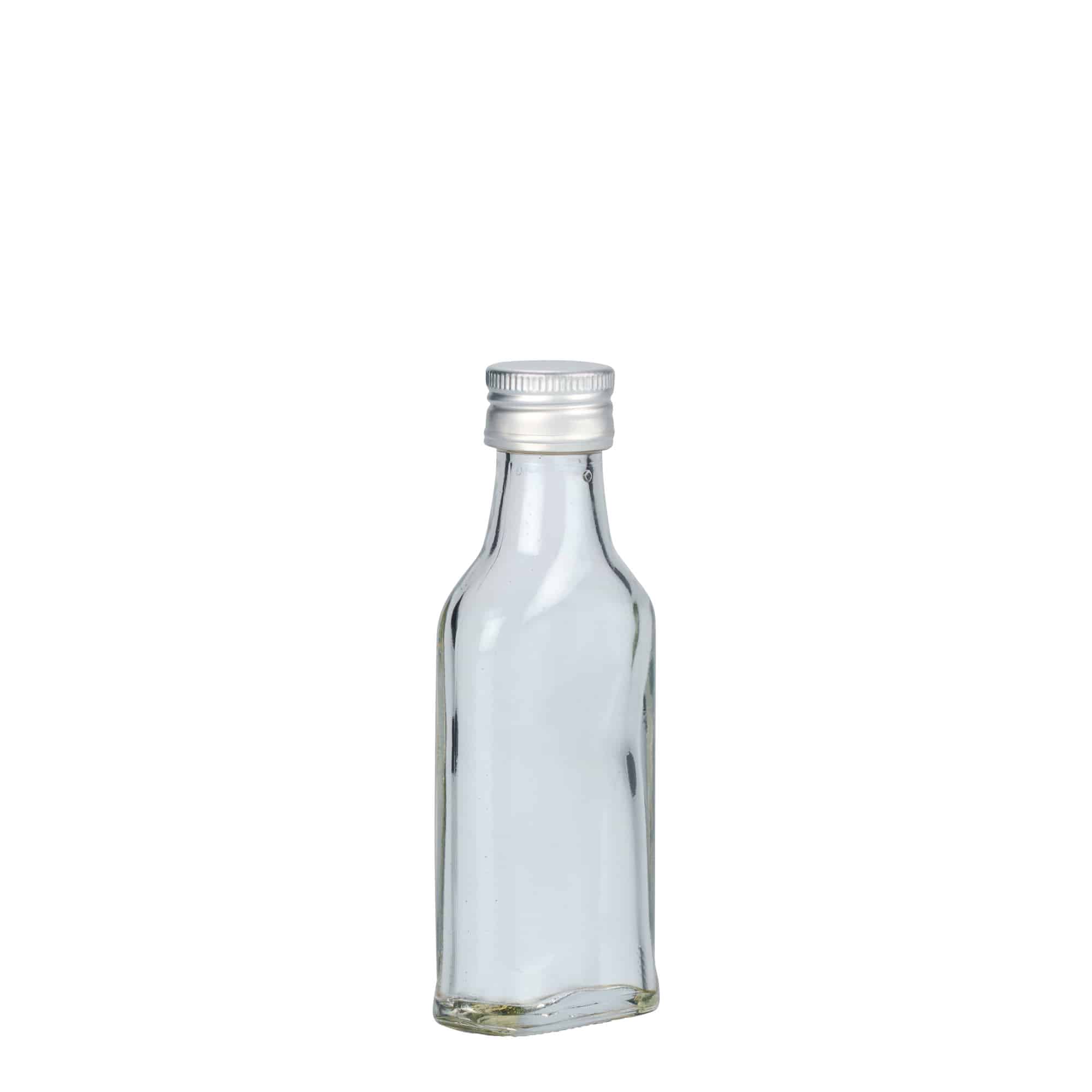 Shishe dore 40 ml, drejtkëndëshe, hapje: PP 22