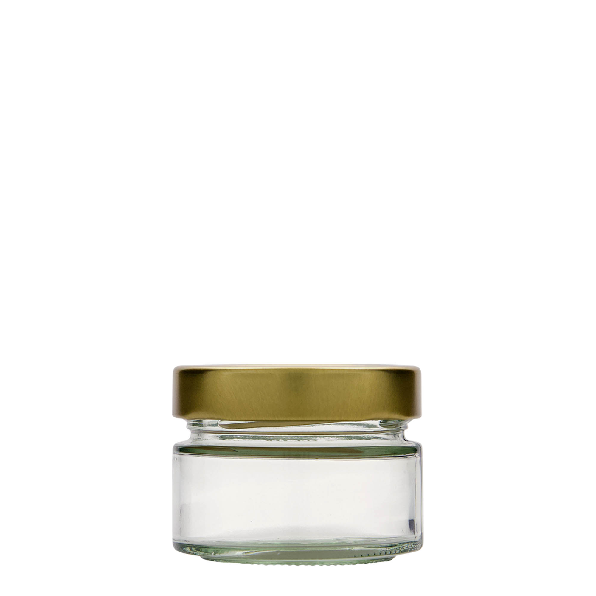 130 ml gotë e rrumbullakët 'Aurora', hapja: Deep-Twist-Off (DTO 66)