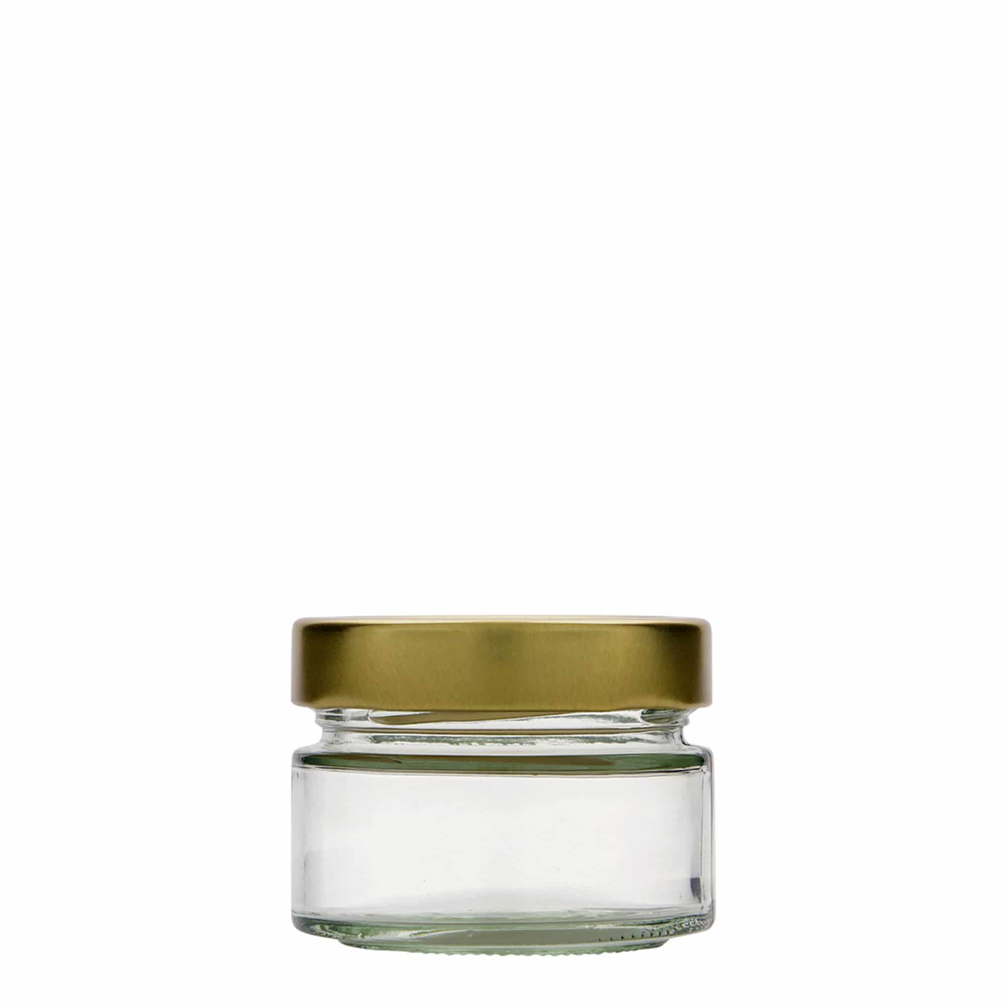 130 ml gotë e rrumbullakët 'Aurora', hapja: Deep-Twist-Off (DTO 66)