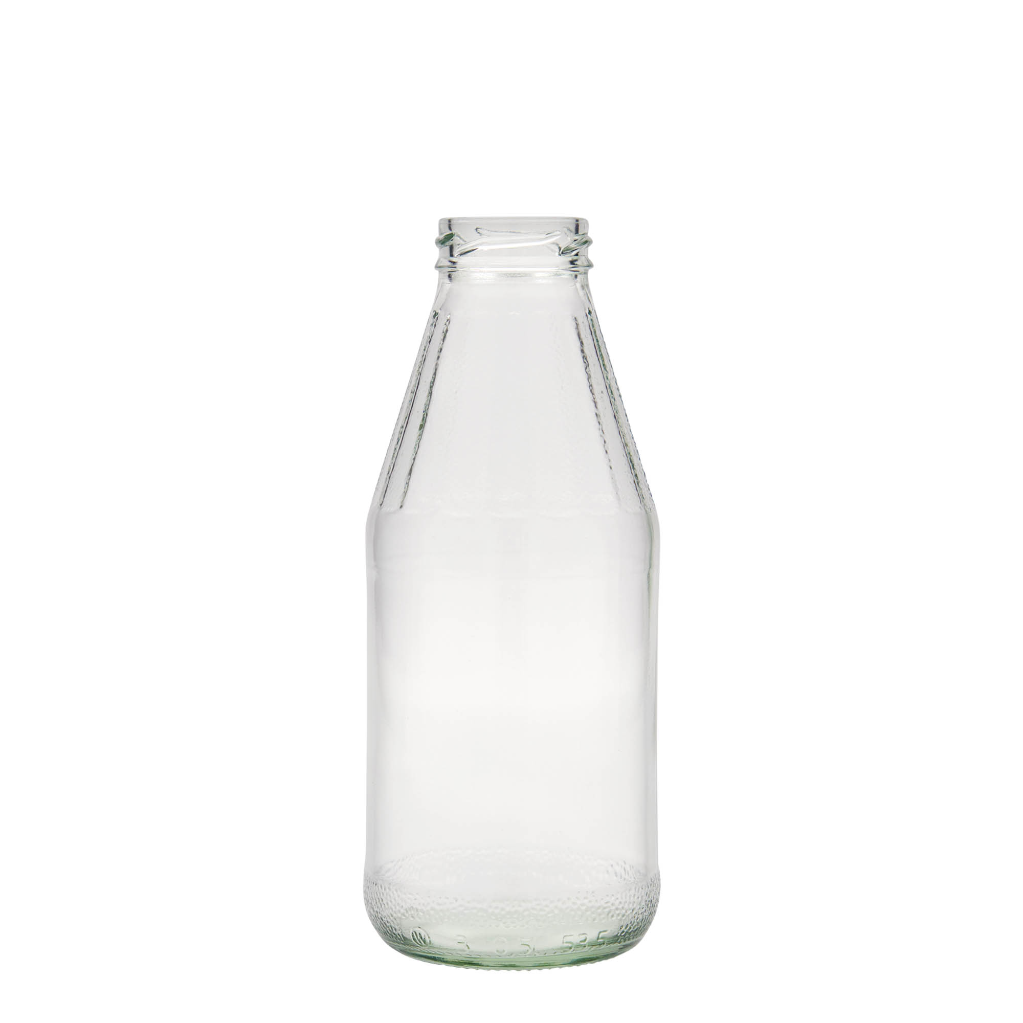 Shishe universale me qafë të gjerë 500 ml, qelq, gojë: Twist-Off (TO 43)