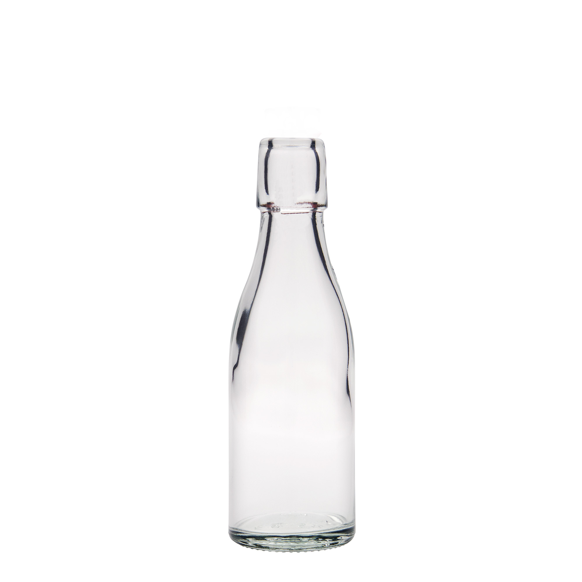 200 ml shishe qelqi 'Paul', gojë: kapak me grep 200 ml shishe qelqi 'Paul', gojë: kapak me grep