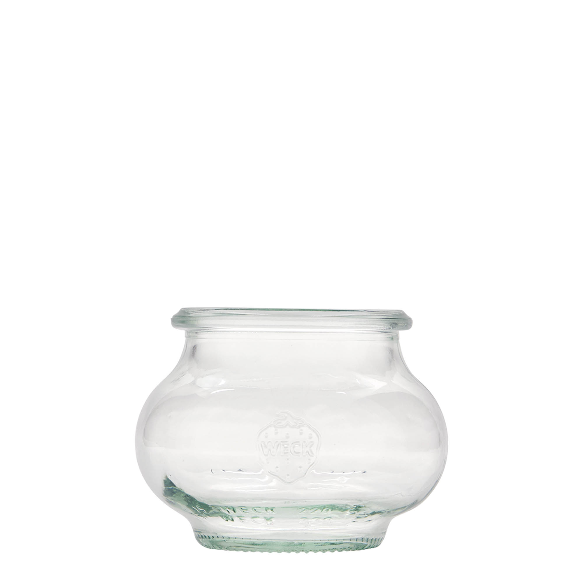 220 ml WECK-kënaqësi xhami, Hapur: Skaj i rrumbullakët 220 ml WECK-kënaqësi xhami, Hapur: Skaj i rrumbullakët
