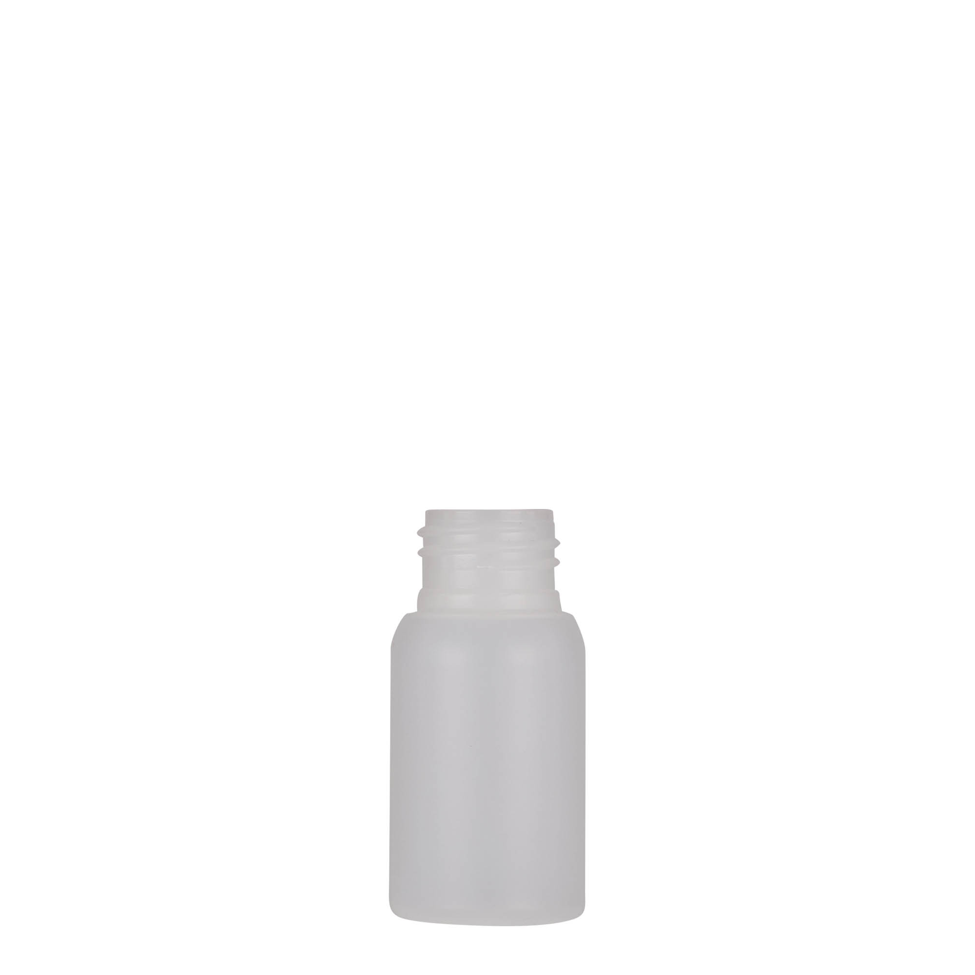 30 ml shishe plastike 'Tuffy', HDPE, natyrale, hapje: 24/410