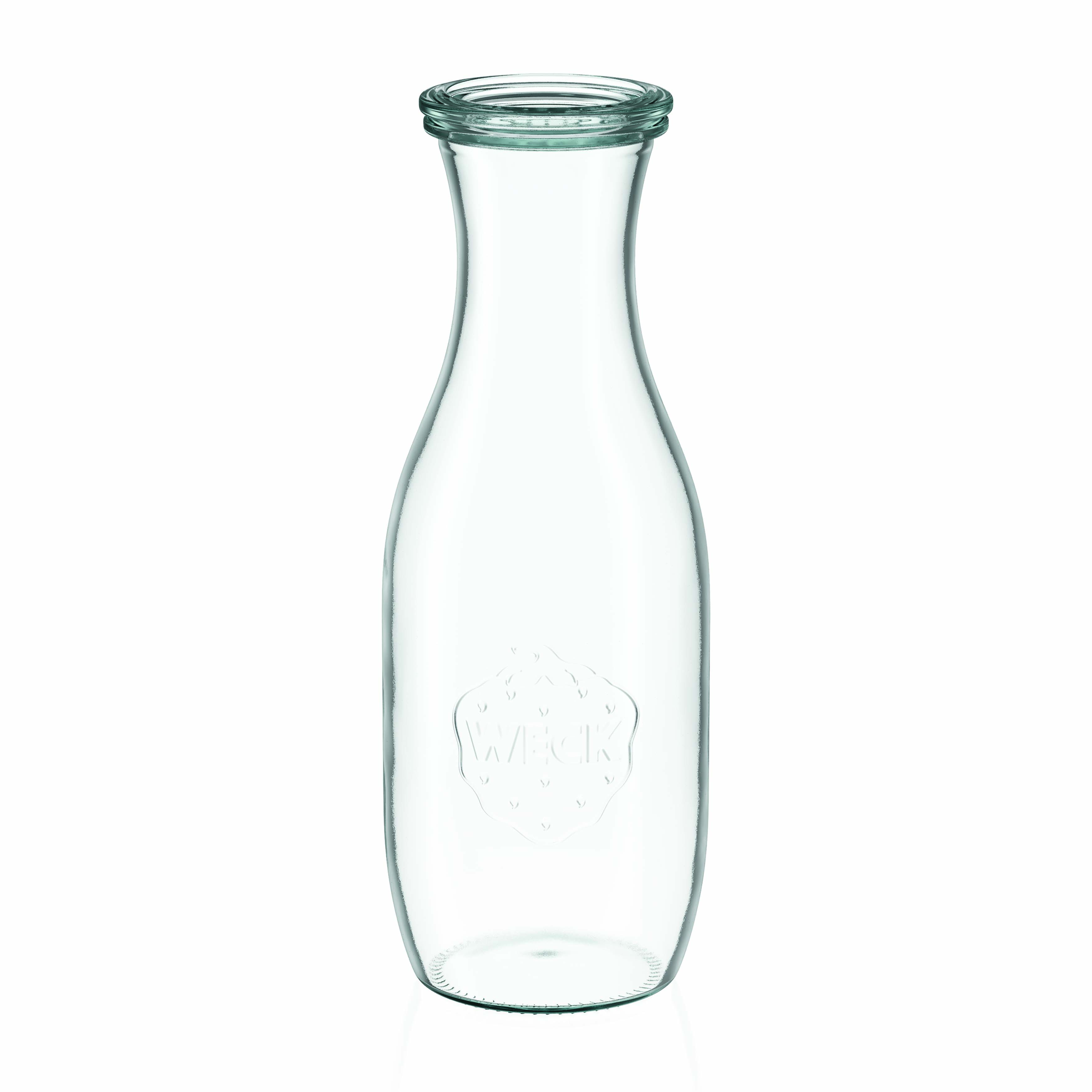 1.000 ml shishe lëngu WECK #, gojë: buzë e rrumbullakët 1.000 ml shishe lëngu WECK #, gojë: buzë e rrumbullakët