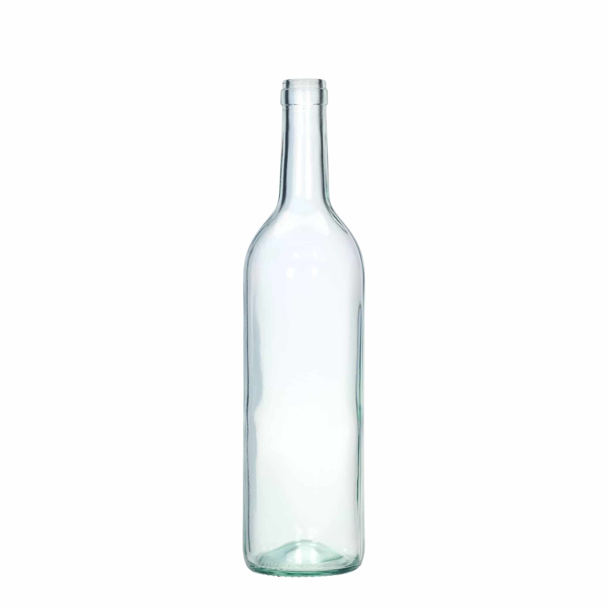 750 ml shishe qelqi 'Bordeaux Tradition', Hapur: Kork