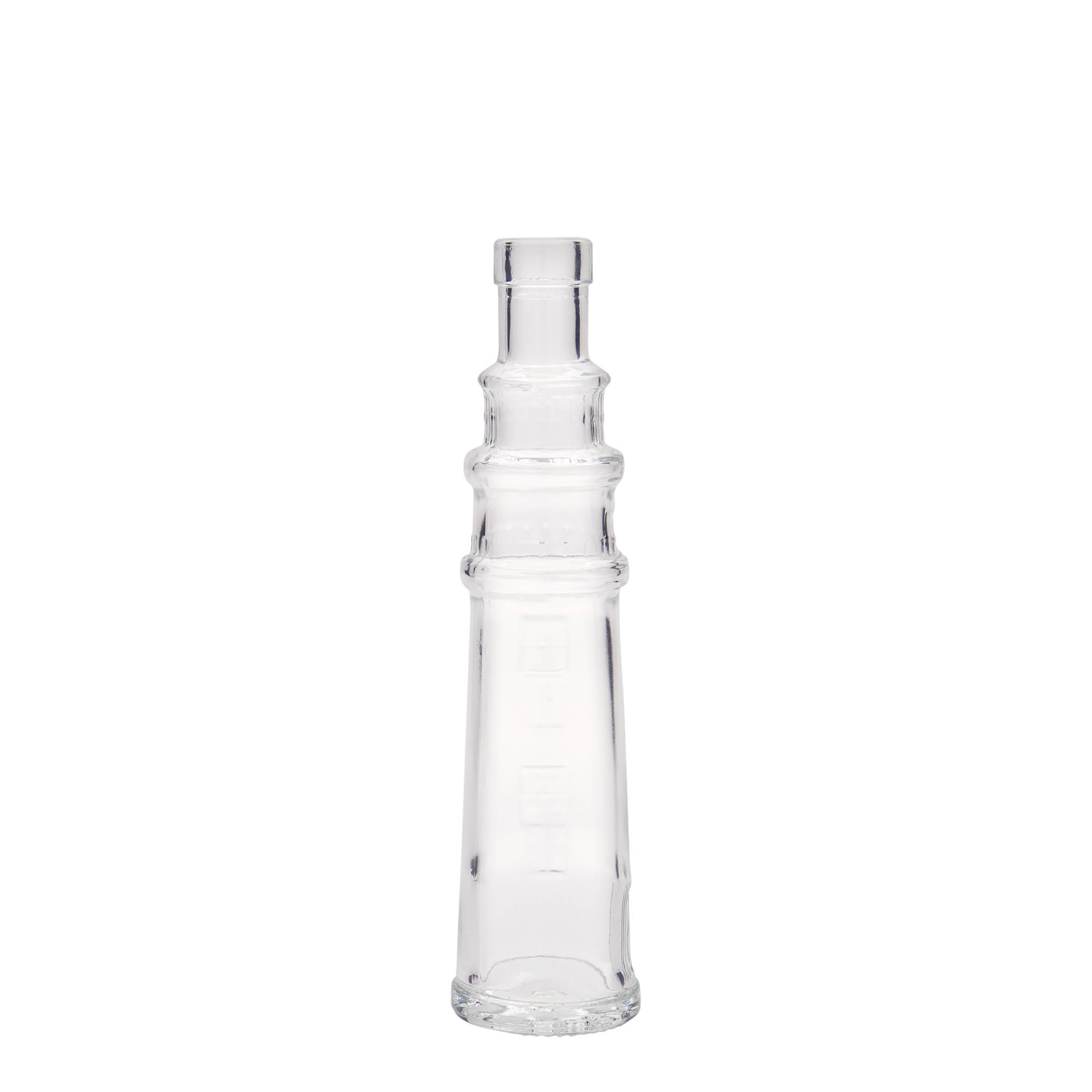 Shishe qelqi 100 ml 'Leuchtturm', gojë: kork Shishe qelqi 100 ml 'Leuchtturm', gojë: kork