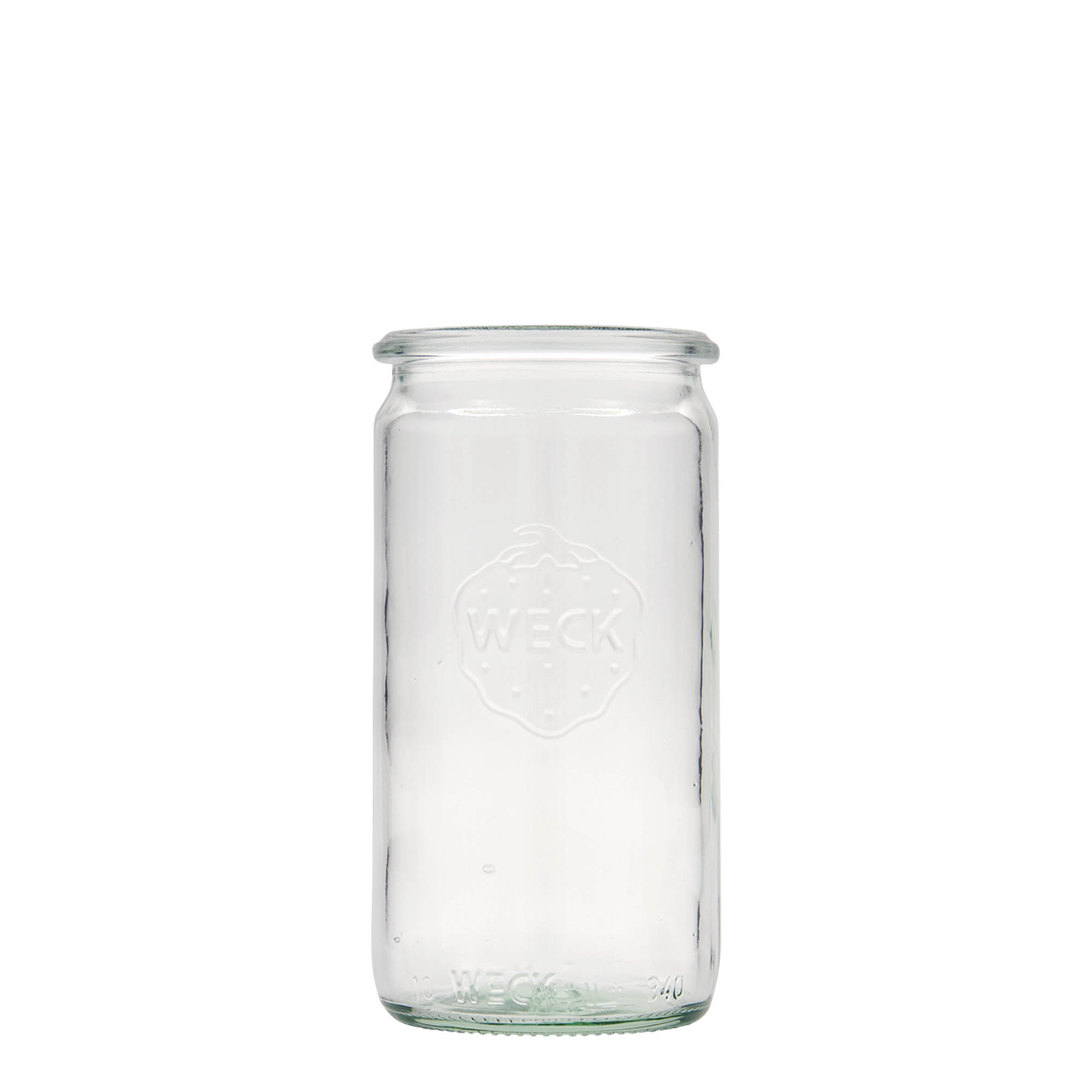 340 ml gotë cilindrike WECK, hapja: buzë e rrumbullakët 340 ml gotë cilindrike WECK, hapja: buzë e rrumbullakët