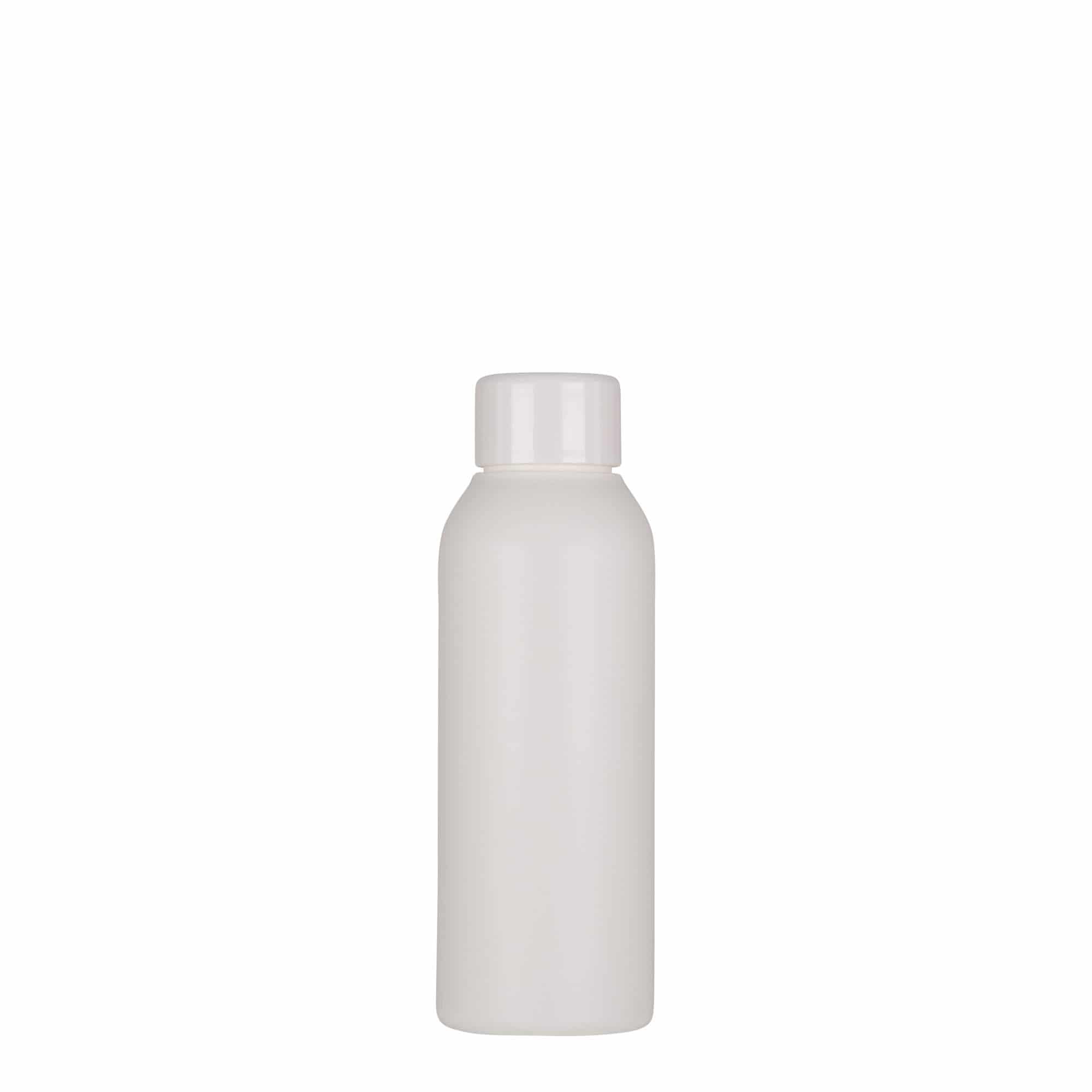 Shishe plastike 100 ml 'Tuffy', HDPE, e bardhë, hapje: 24/410